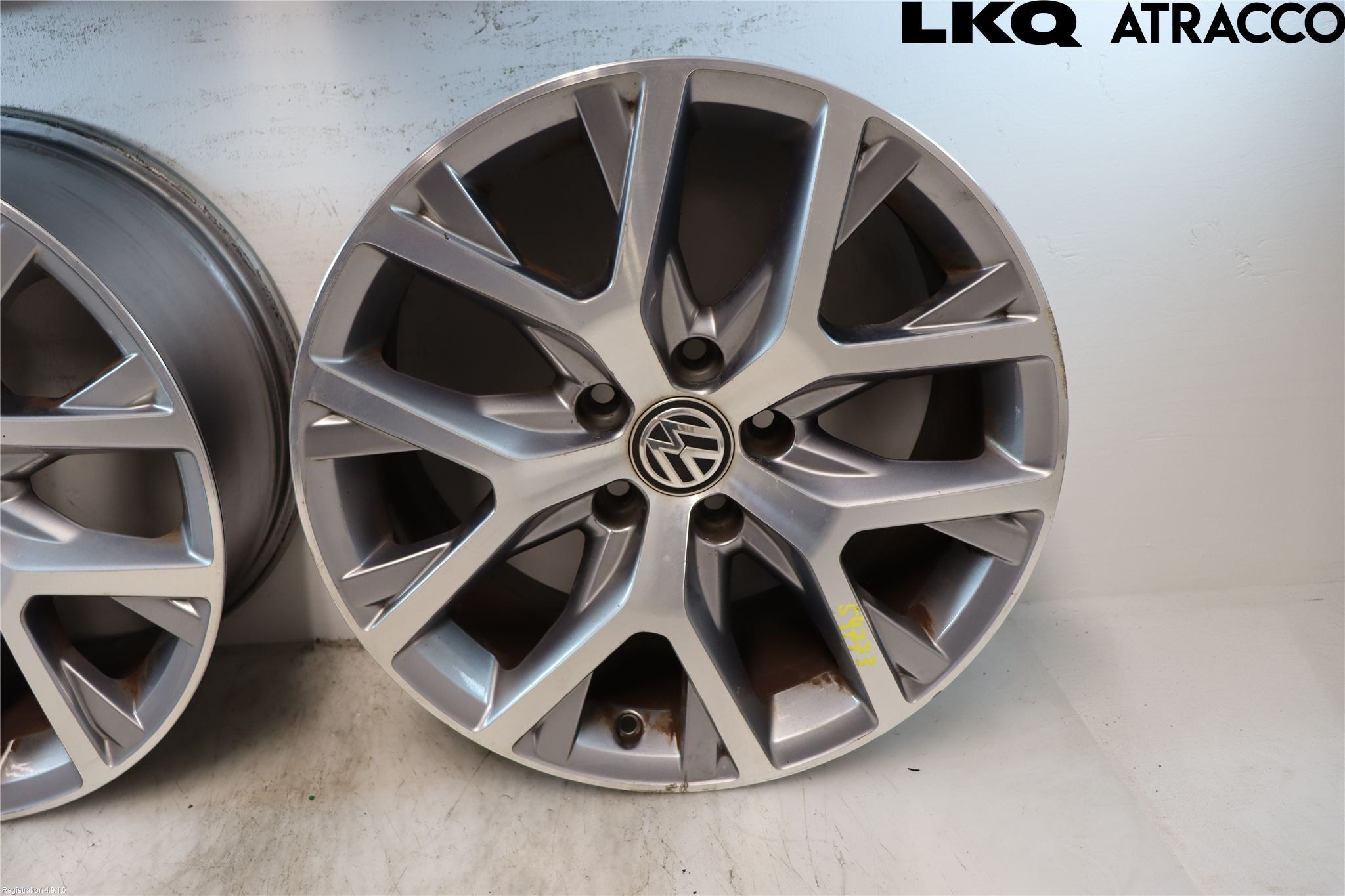 Volkswagen VW TOURAN 10-15 Felg Aluminium Sett 4Stk