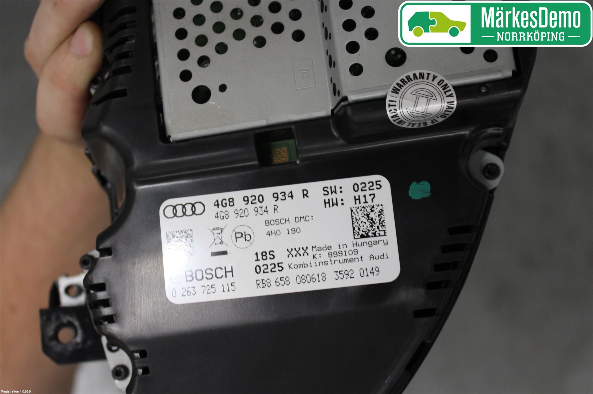 Audi A6/S6 4G 11-18 Instr Kombinert