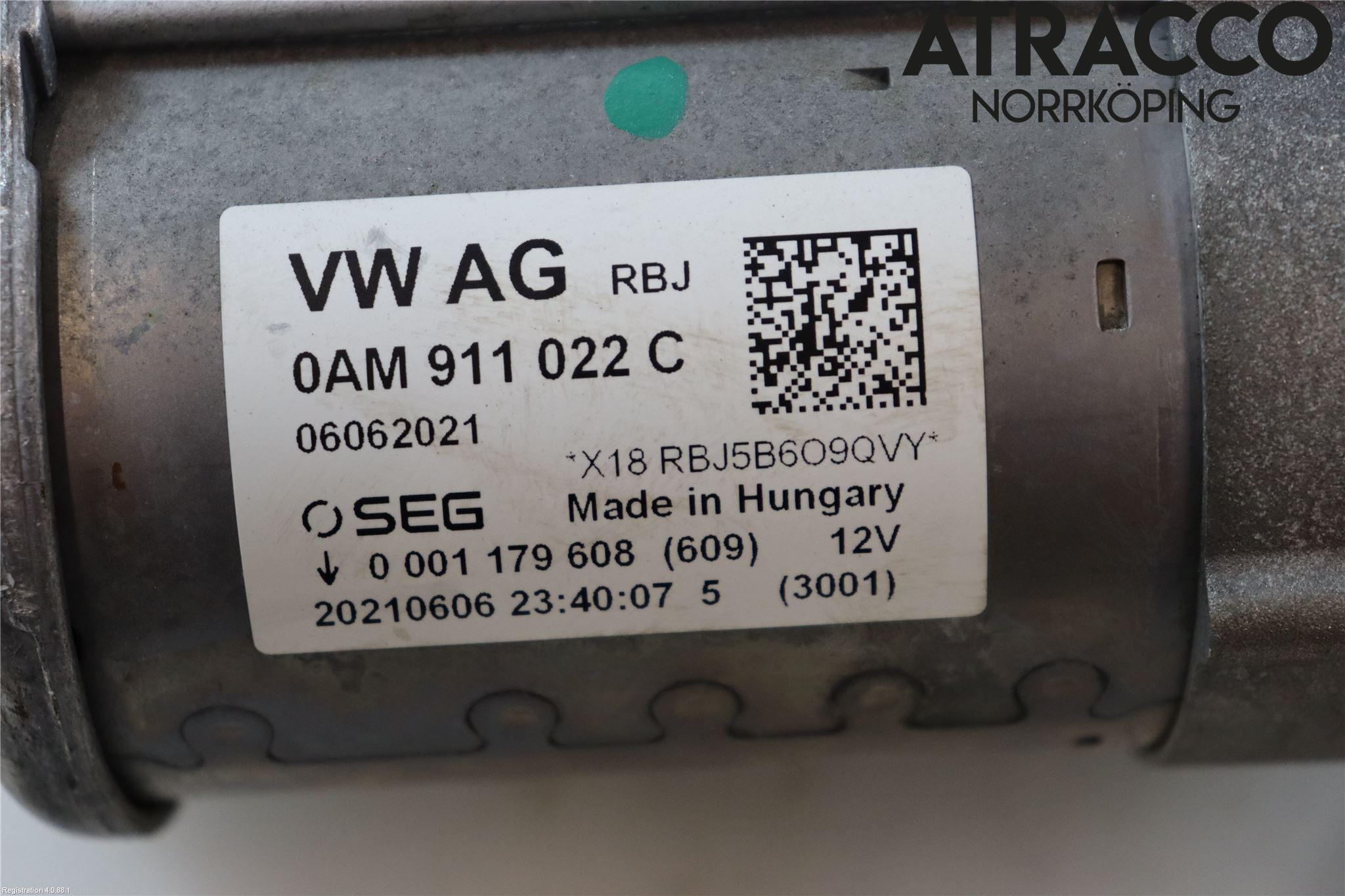 Skoda OCTAVIA (NX) 20- Startmotor