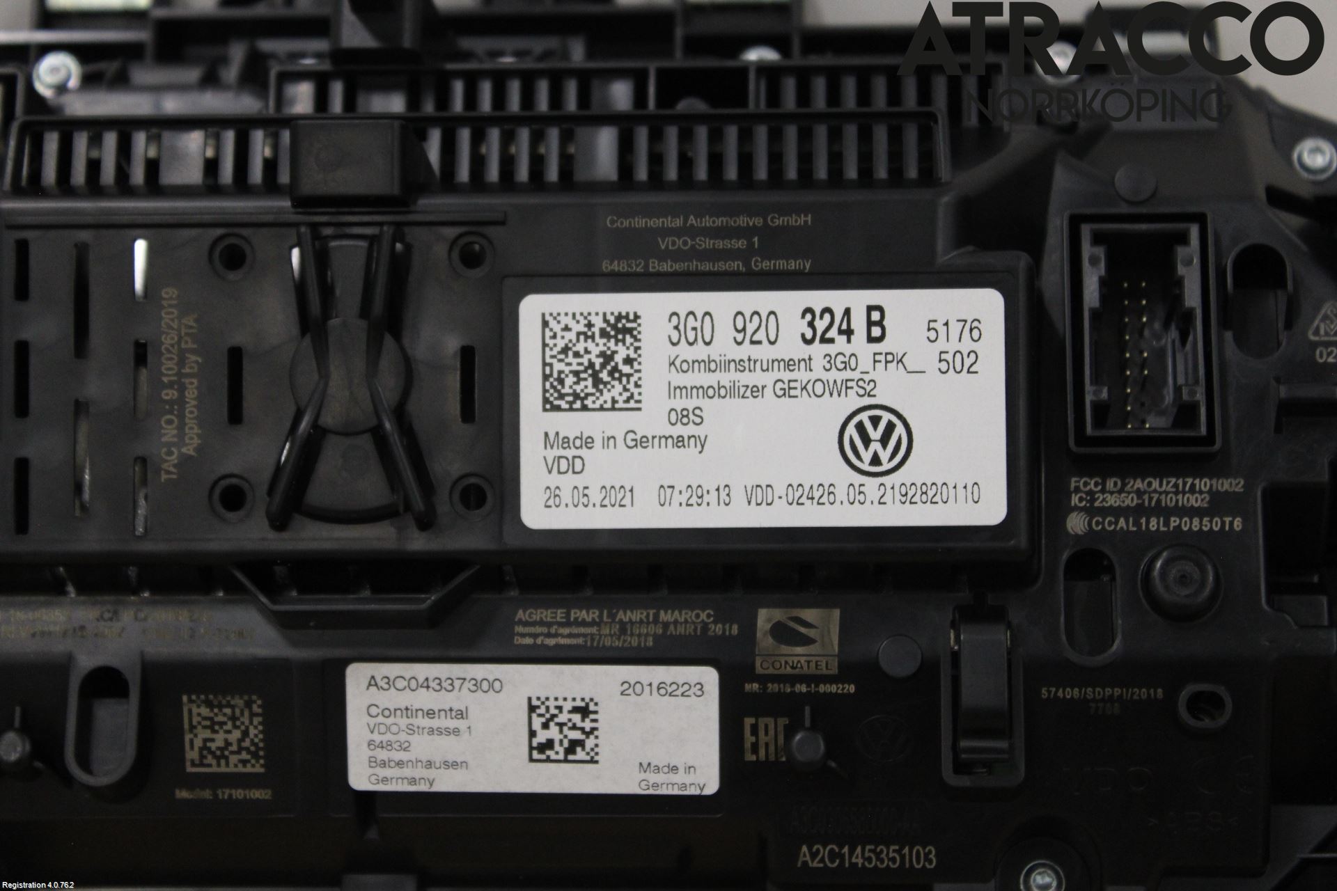 Volkswagen VW ARTEON 17- Instr Kombinert
