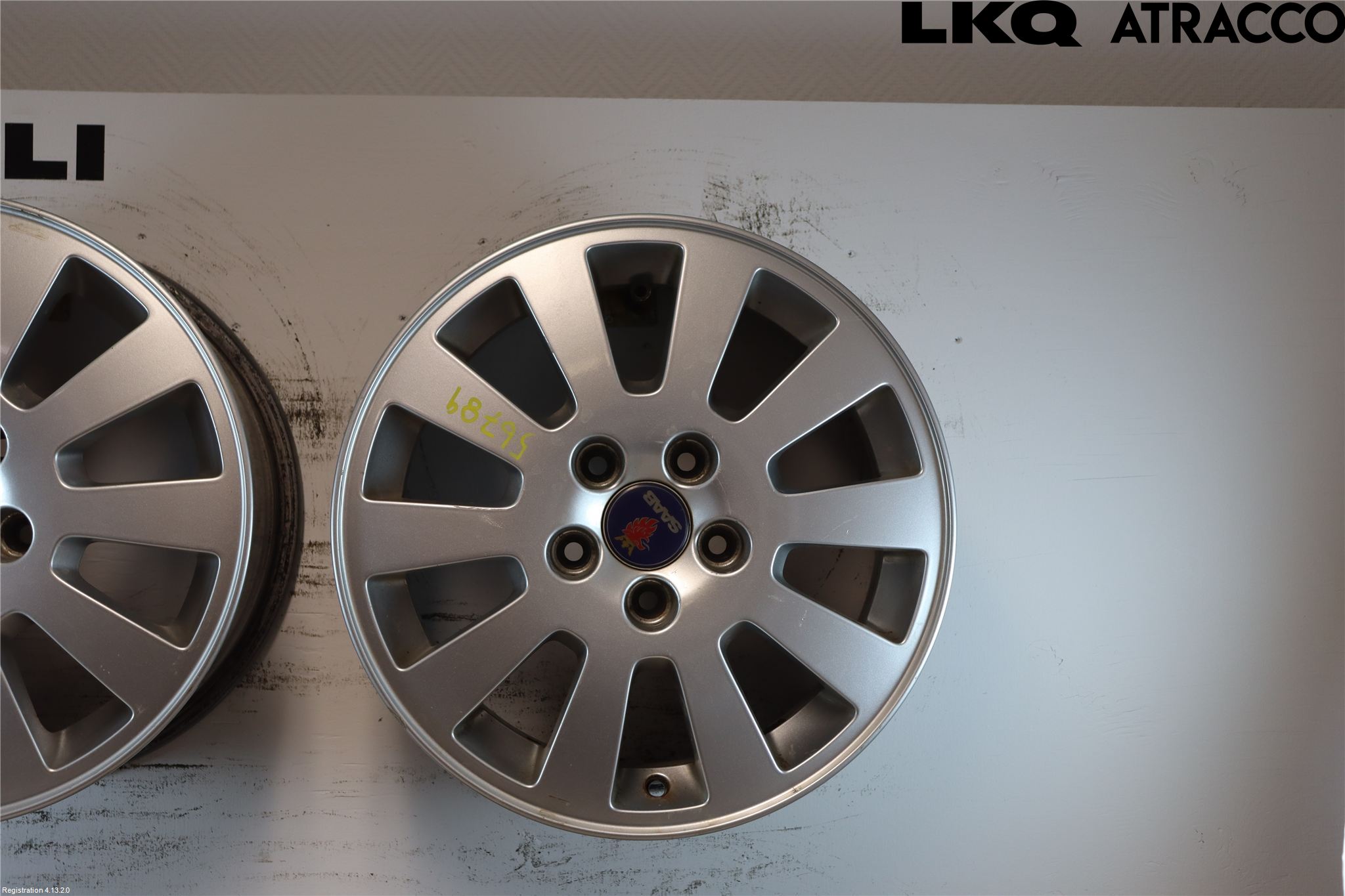 Saab 9-3 VER 1 98-03 Felg Aluminium Sett 4Stk