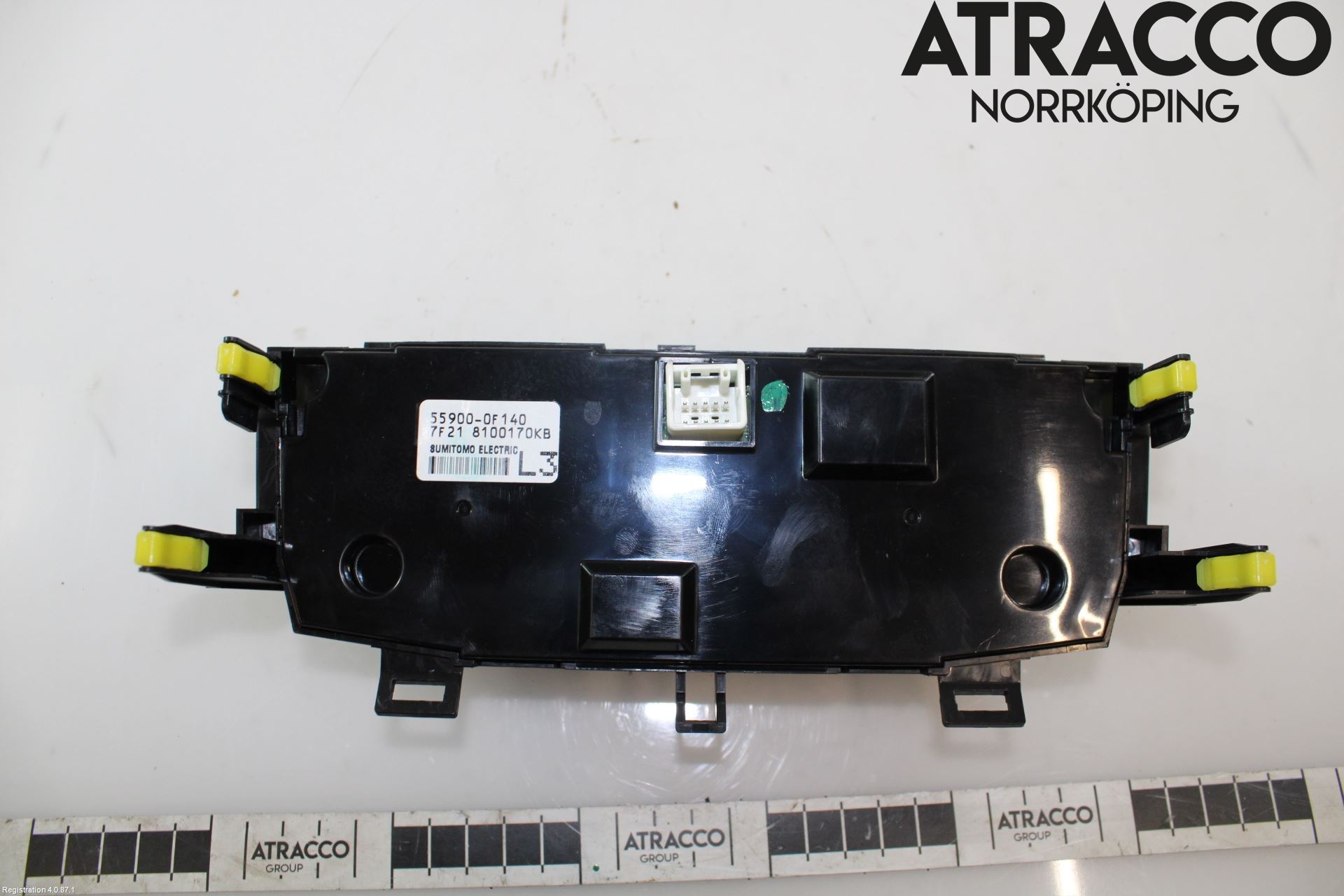 Toyota VERSO 09-18 Varme Ac Betjening-Display