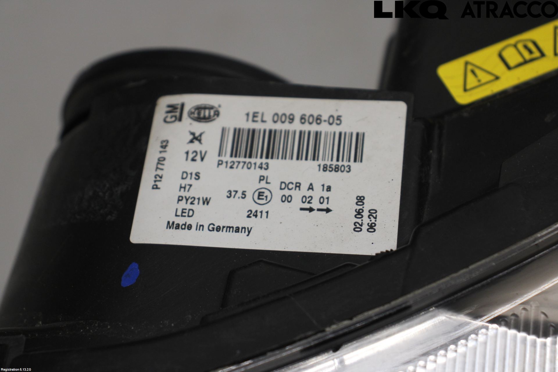 Saab 9-3 VER2/VER3 08-15 Frontlykt Venstre
