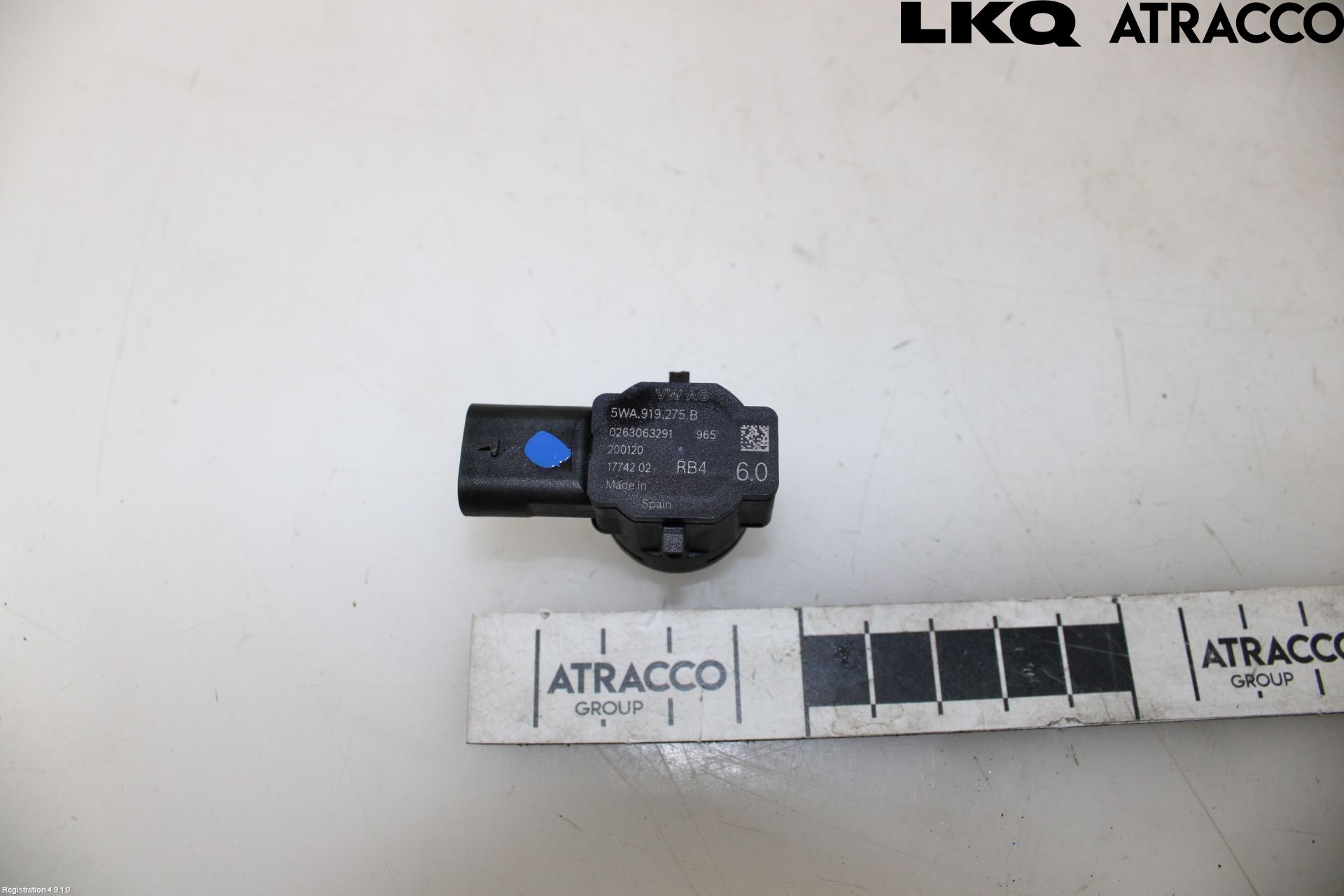 Volkswagen VW GOLF / E-GOLF VIII 20- Sensor Ryggesensor