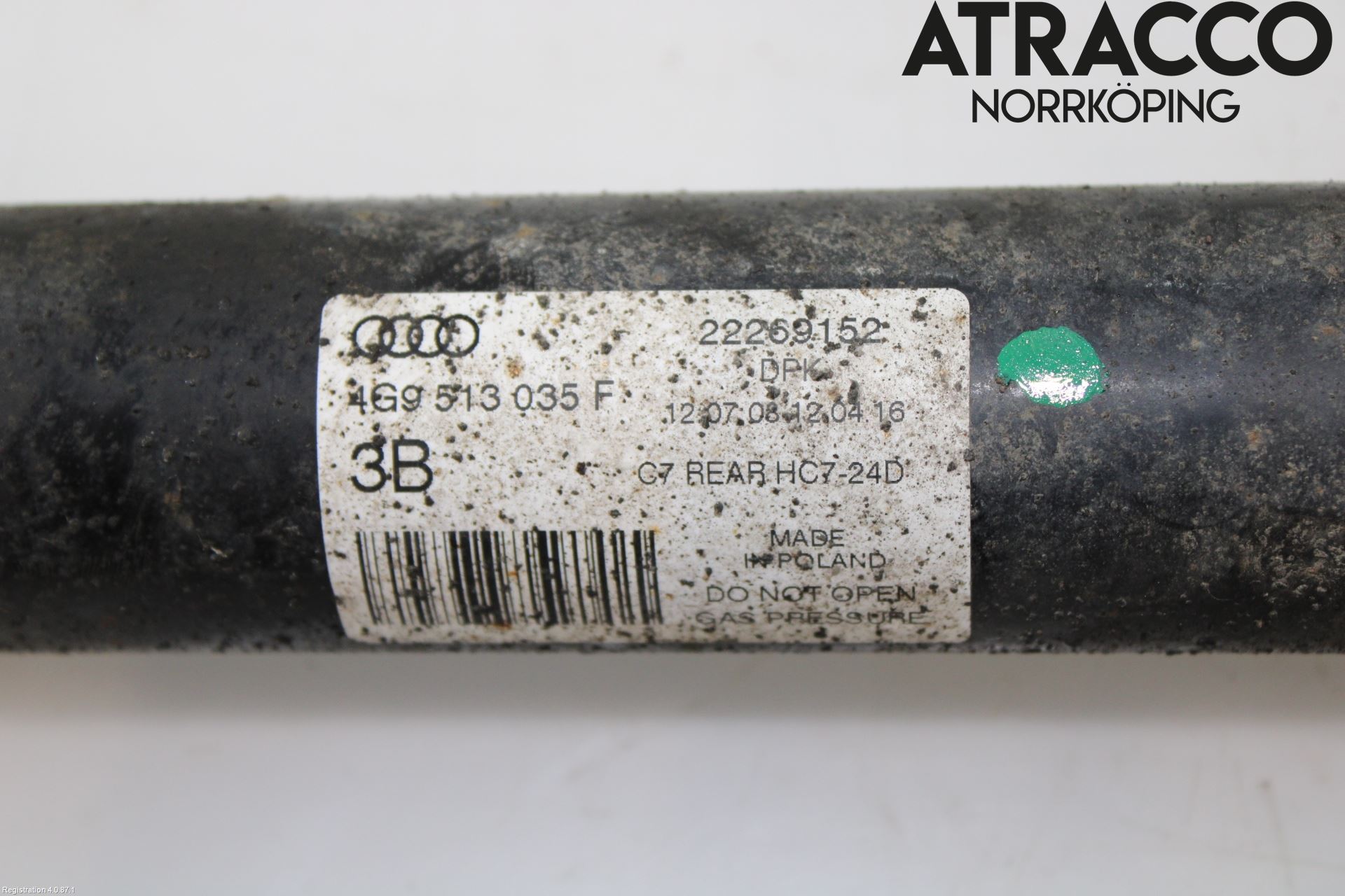 Audi A6/S6 4G 11-18 Støtdemper Bak