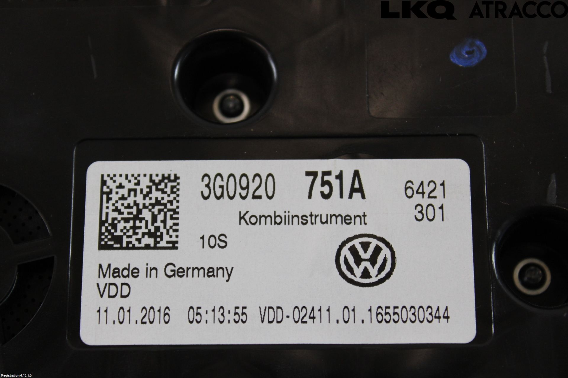 Volkswagen VW PASSAT 15-19 Instr Kombinert