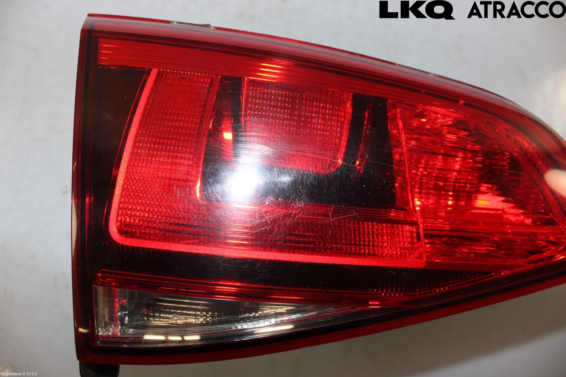 Volkswagen VW GOLF / E-GOLF VII 13-20 Baklykt Venstre  På Luke(Indre