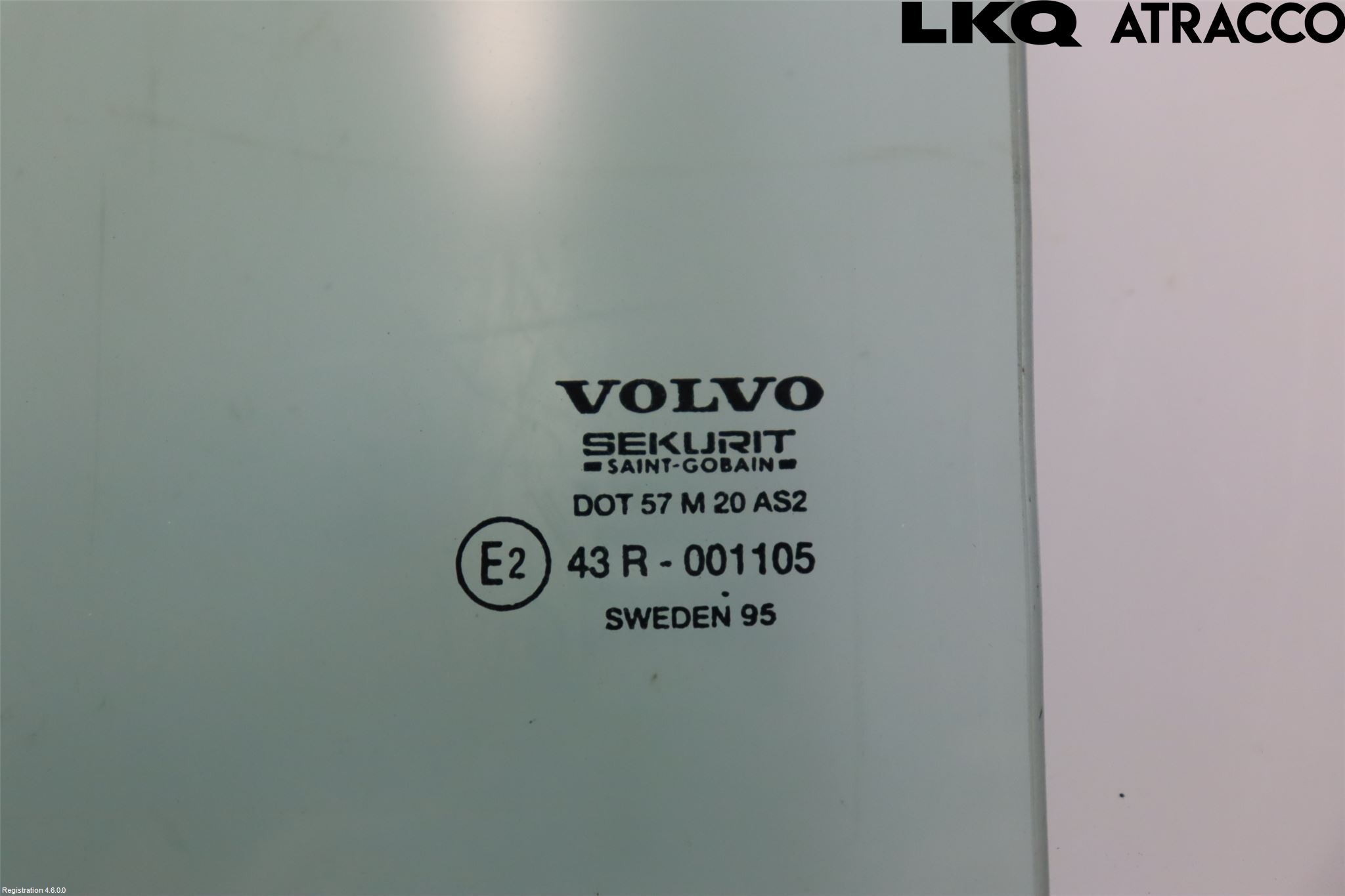 Volvo 940 91-98 Dørrute Bak Venstre 4Dørs