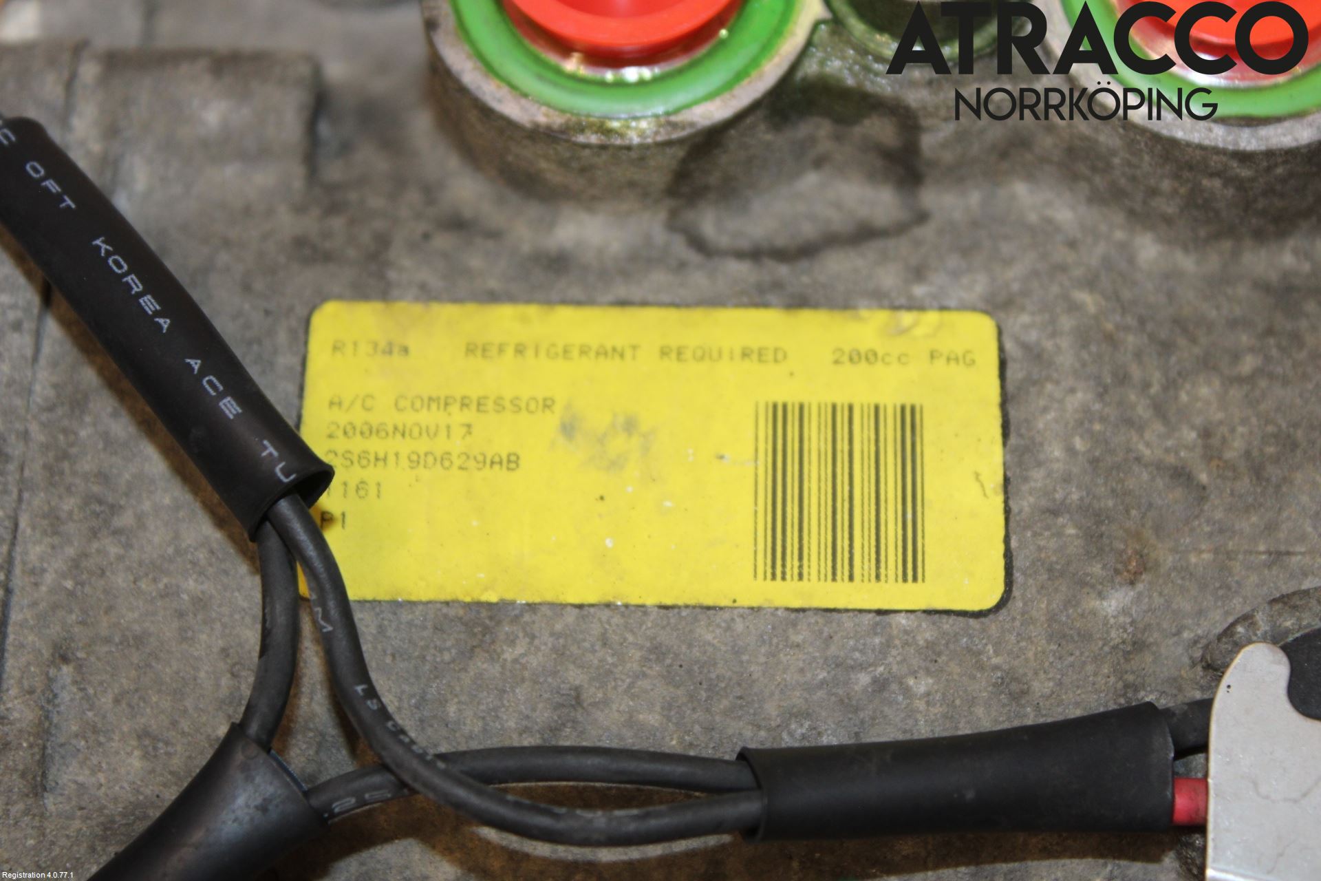 Ford FIESTA     06-08 Varme Ac Kompressor