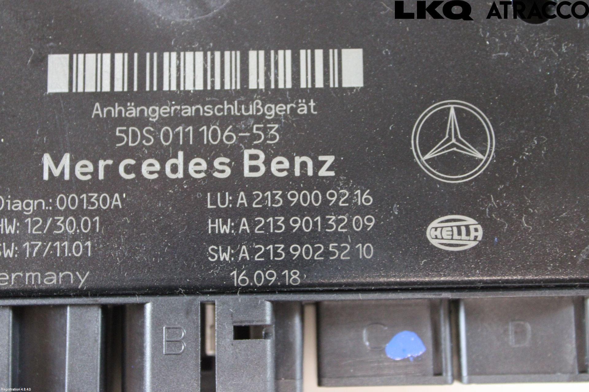 Mercedes-Benz MB E-KLASS (W213) 16-23 Styreenhet Tilhengerfeste