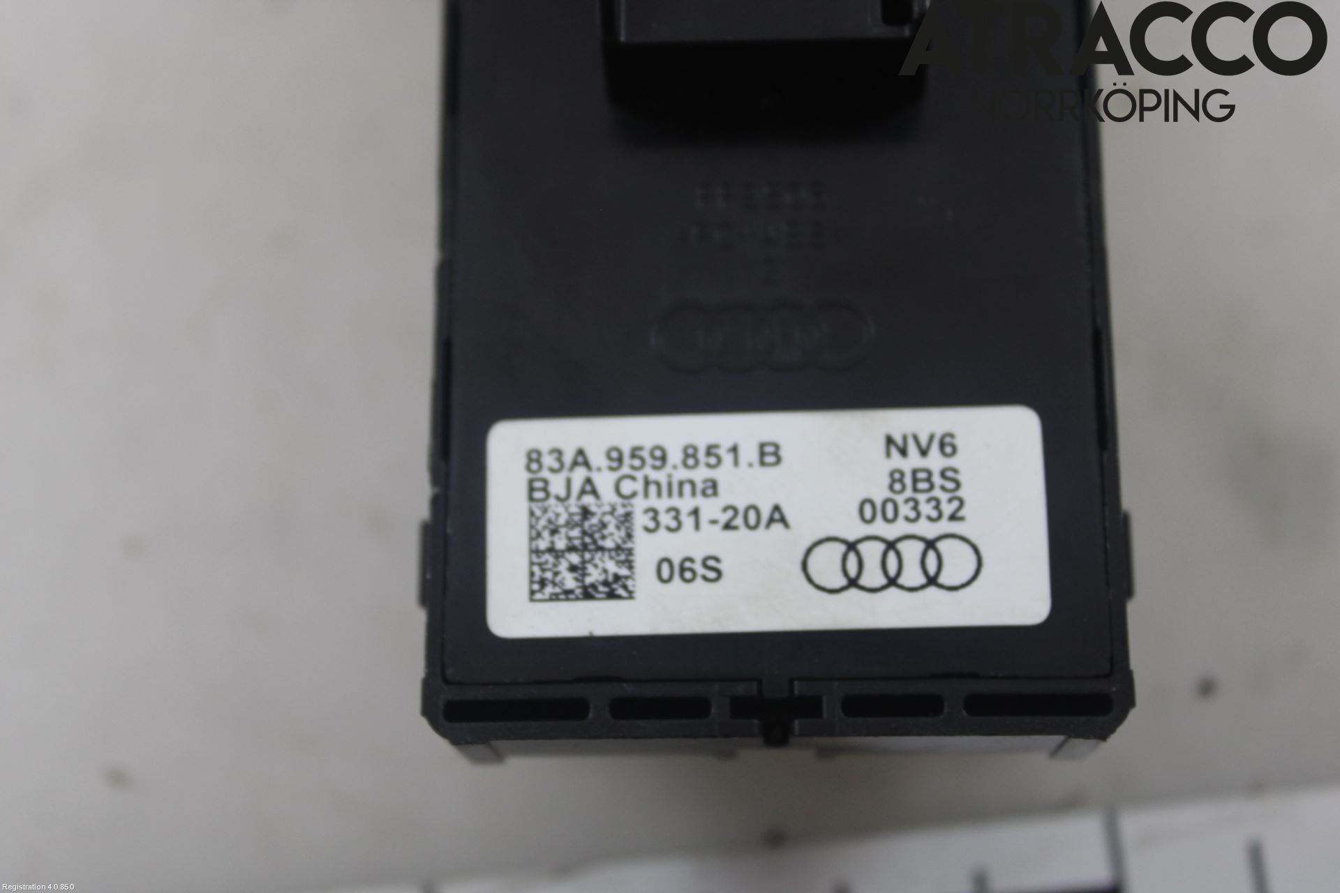 Audi A3/S3 8Y 21- Bryter Vindusheis