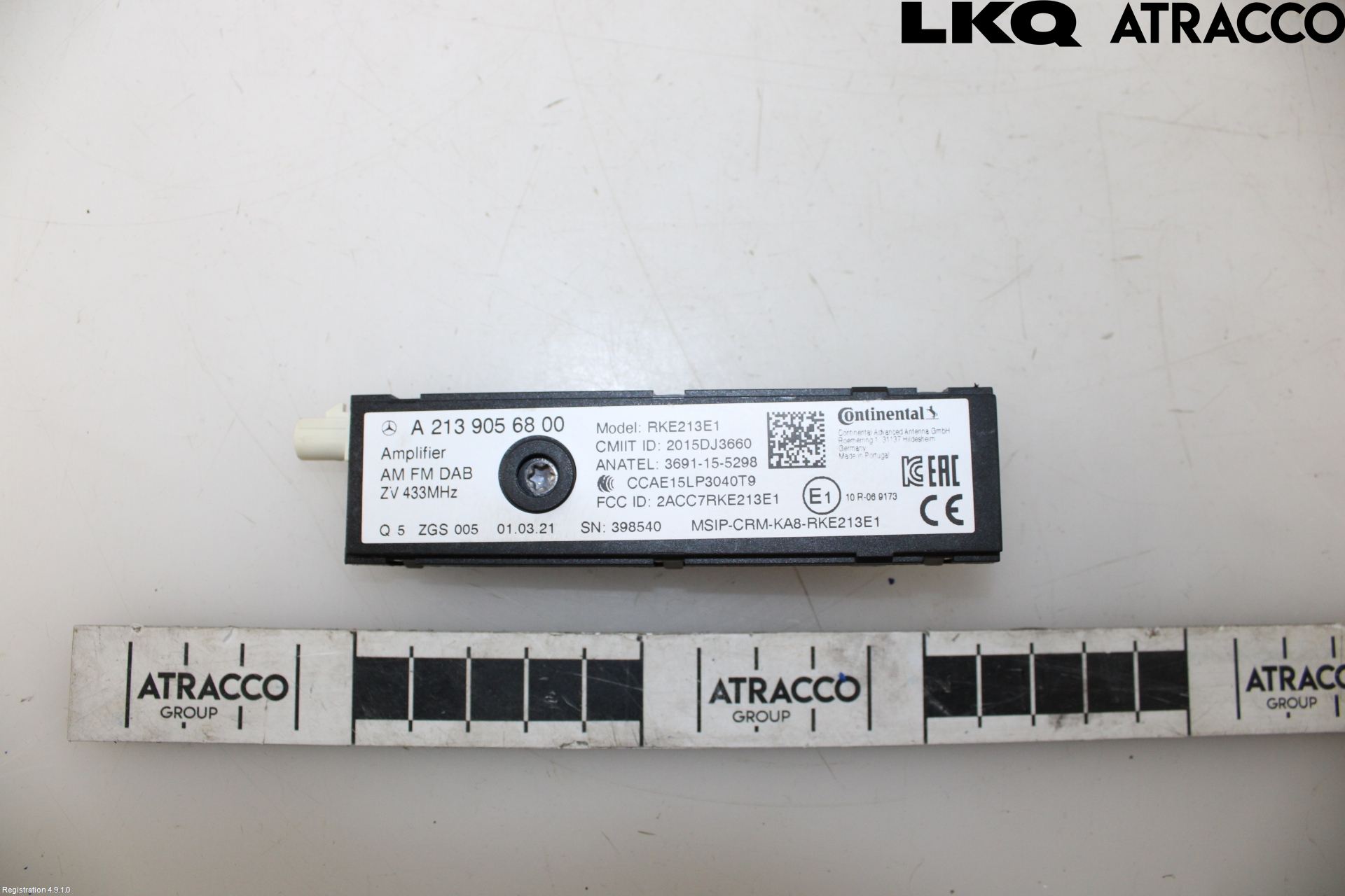 Mercedes-Benz MB EQC (N293) 20- Stereo Antenneforsterker