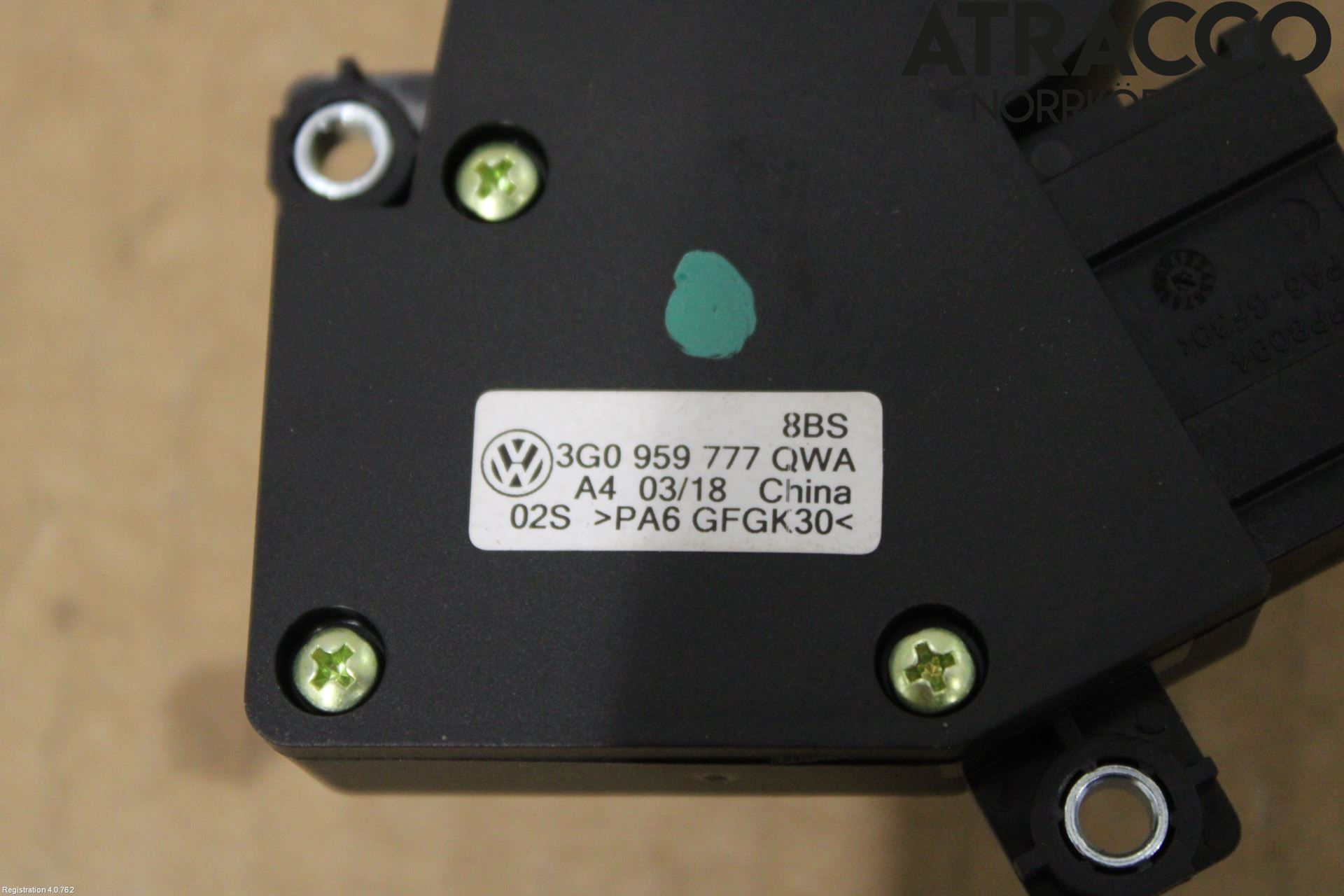 Volkswagen VW PASSAT 15-19 Bryter Sete Regulering