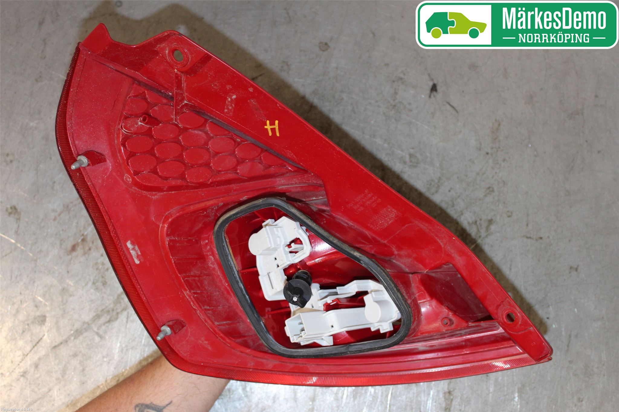 Ford FIESTA 09-12 Baklykt Høyre