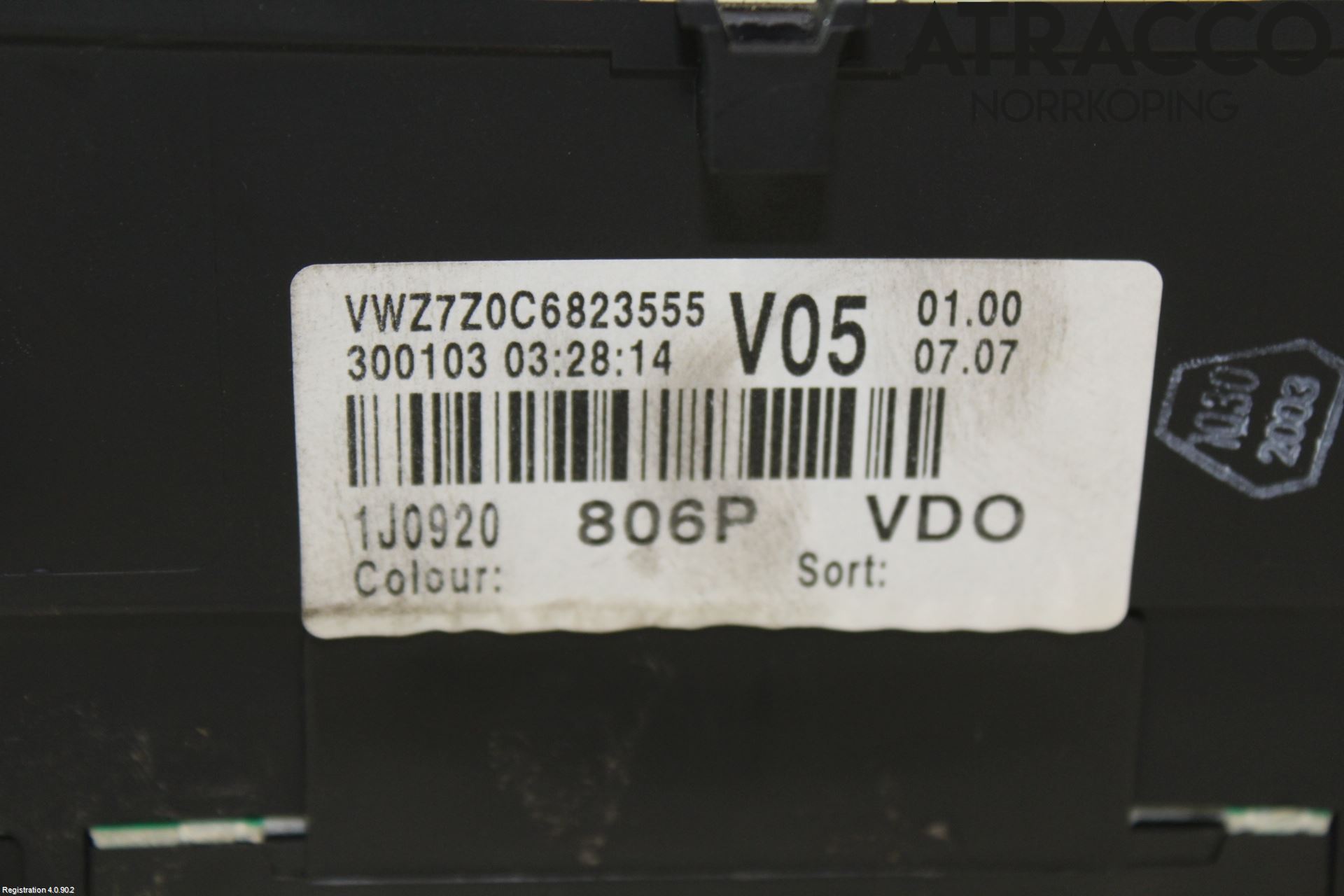 Volkswagen VW GOLF IV 98-06 Instr Kombinert