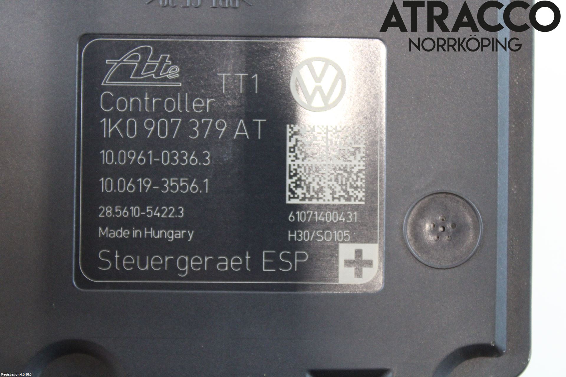 Volkswagen VW GOLF VI 09-13 Abs Hydraulikkaggregat
