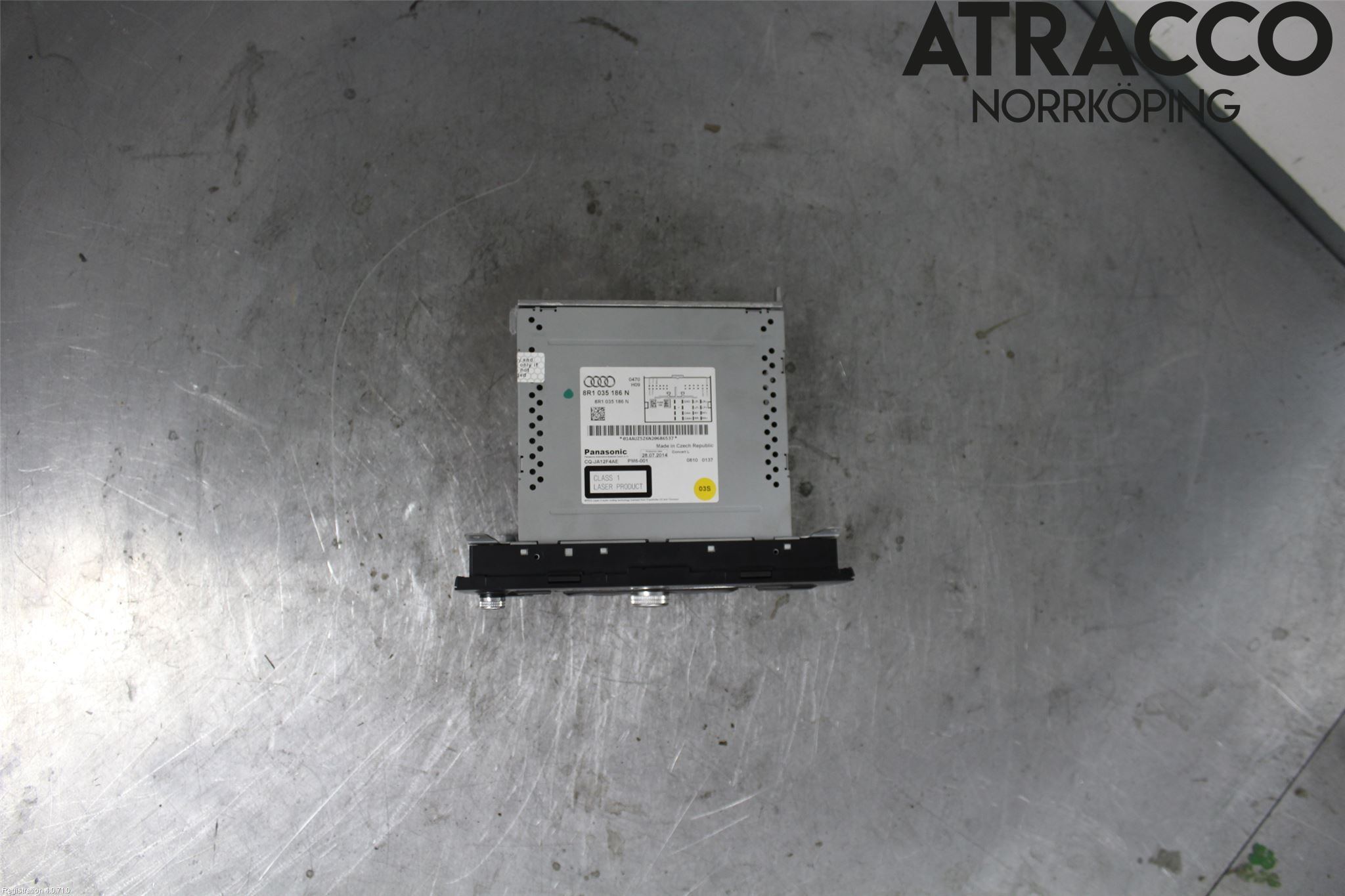 Audi A4 12-15 Stereo Radio Med Cd