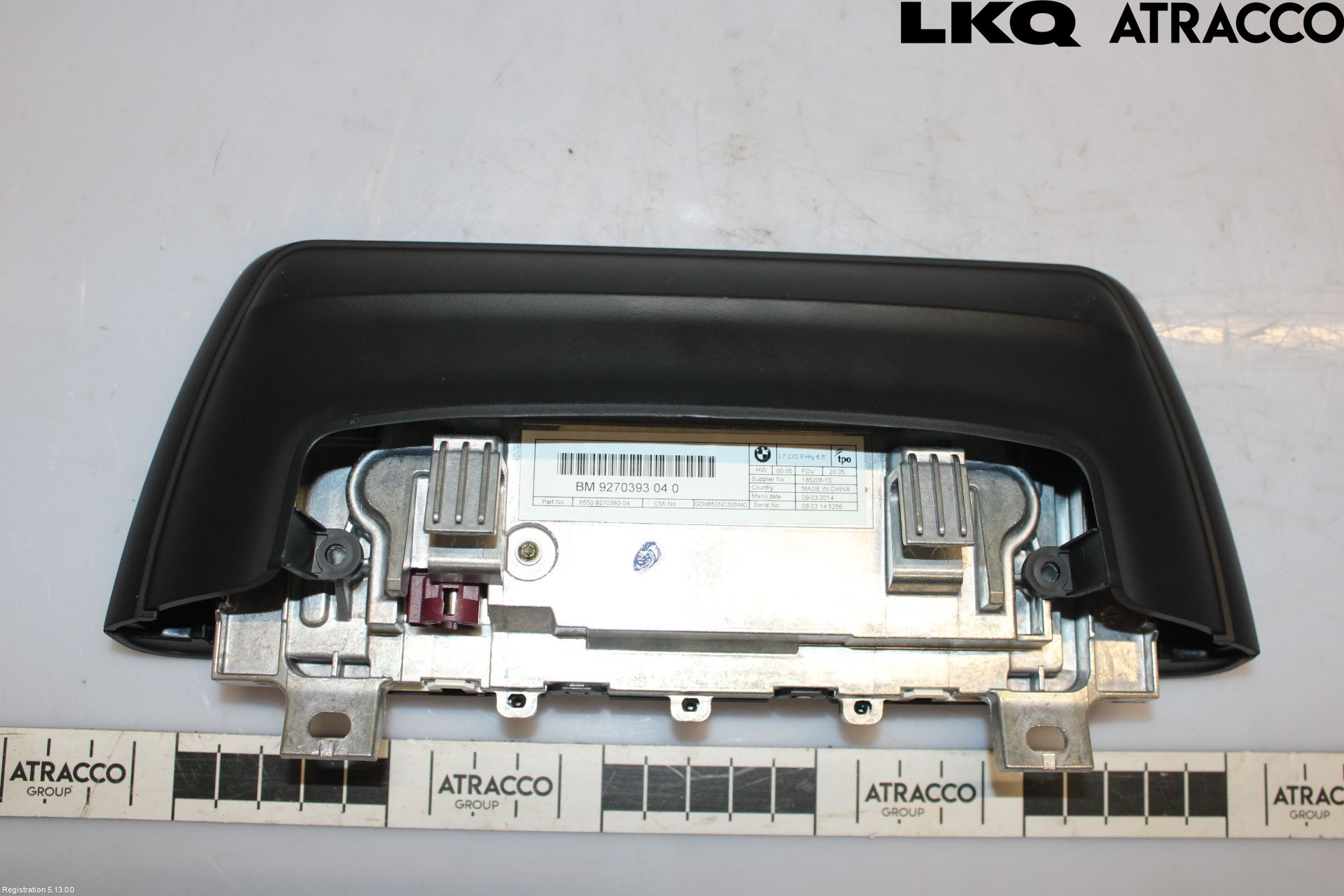 BMW 4 F32/F33/F82/F83 13-20 Instr Skjerm Dvd-Gps-Ac-Tlf