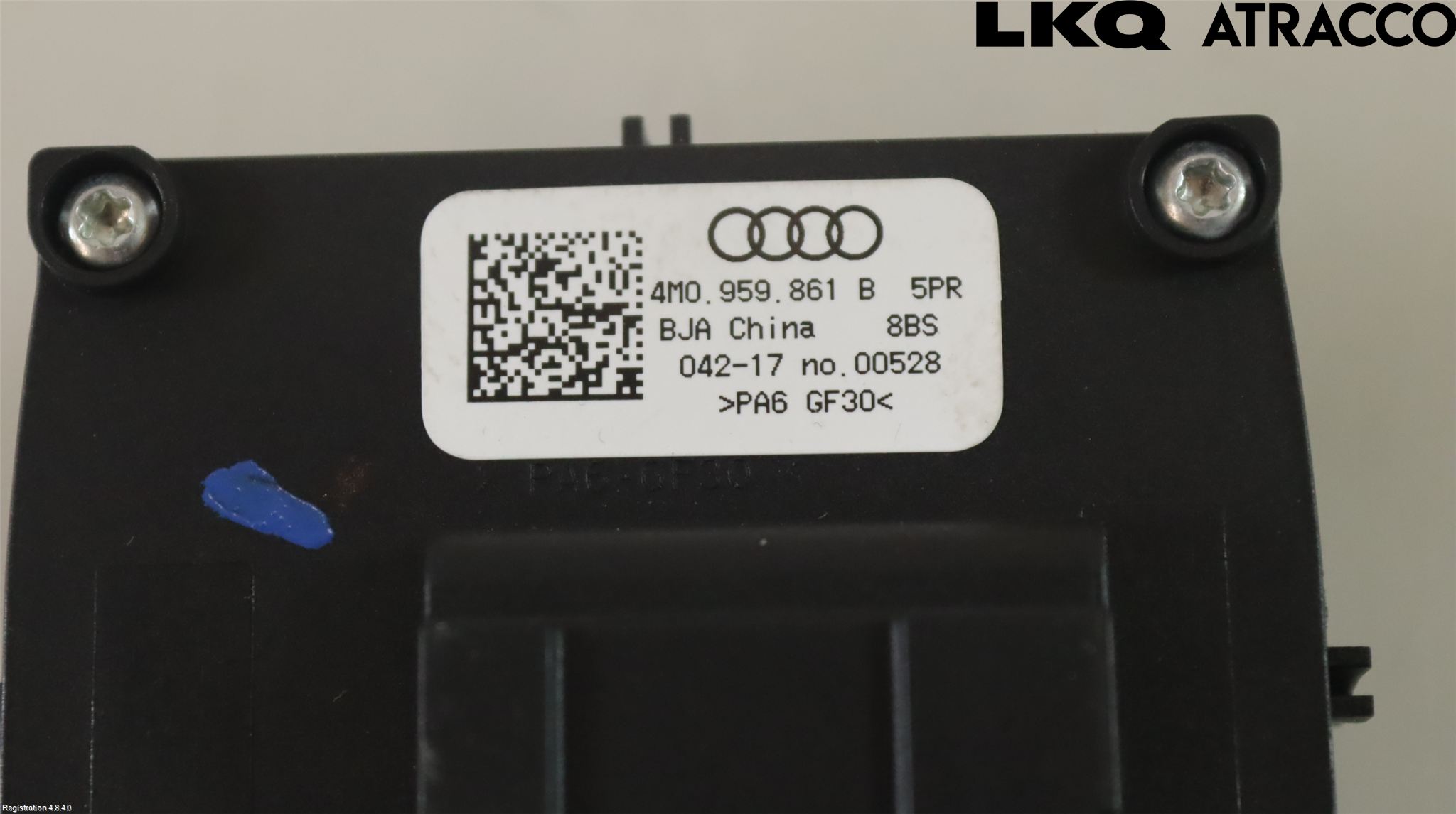Audi Q7/SQ7 Bryter Sete Regulering