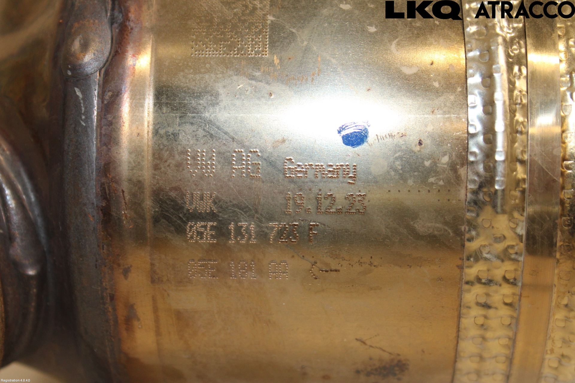 Volkswagen VW PASSAT 24- Eksos Partikketfilter