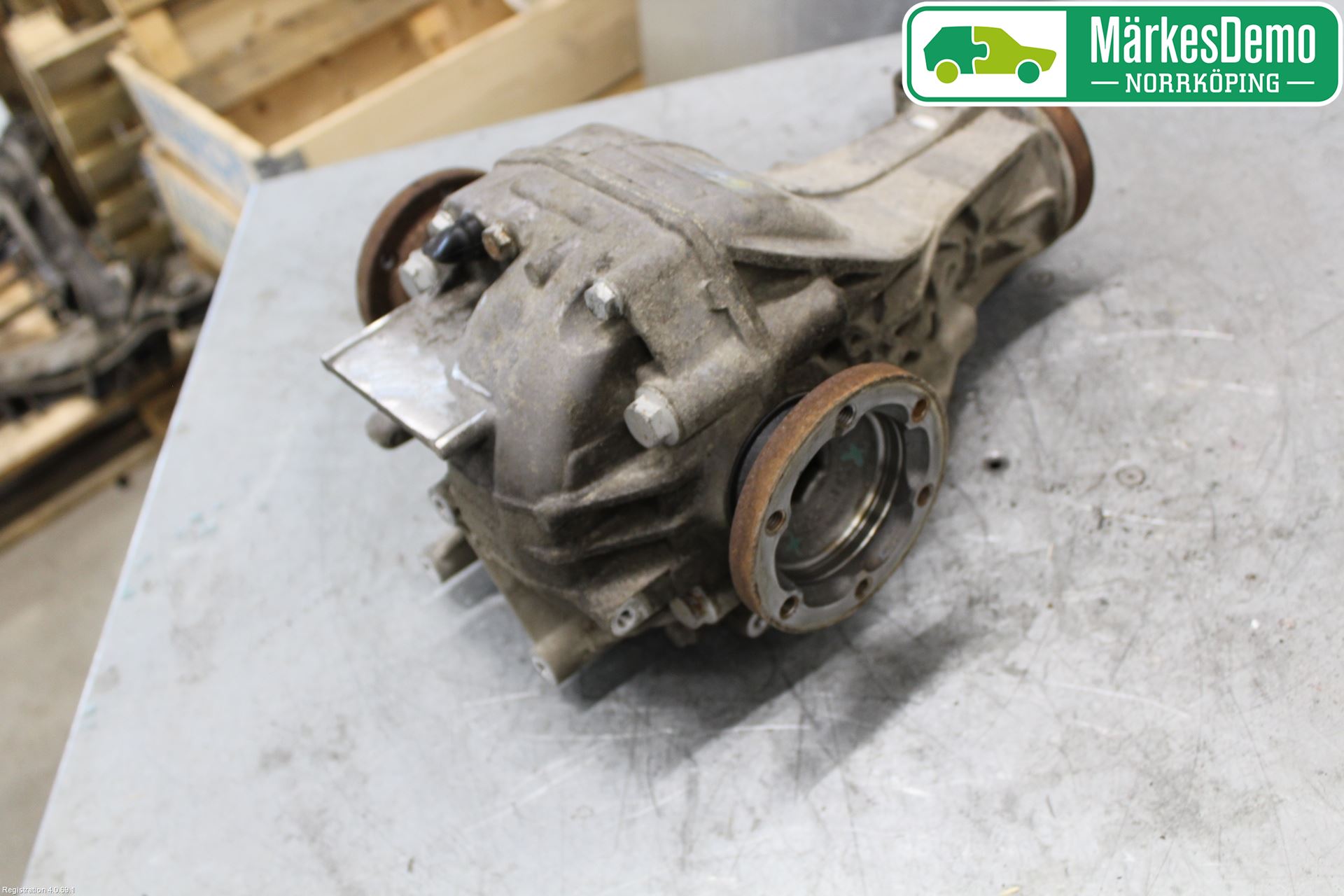Audi A4/S4 05-07 Bakaksel Kardang Bak -Diff