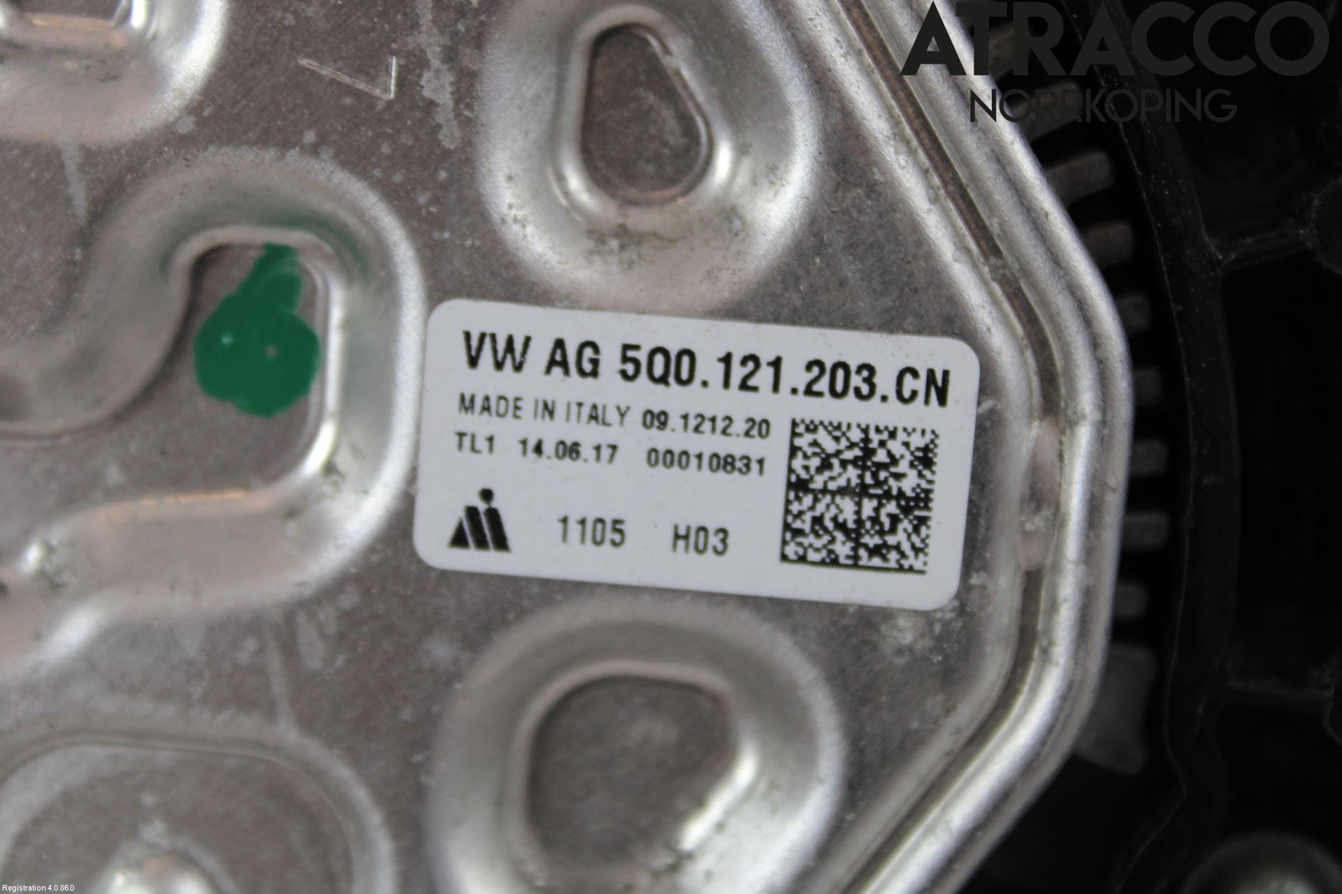 Audi A3/S3 8V 13-20 Kjølevifte Elektrisk
