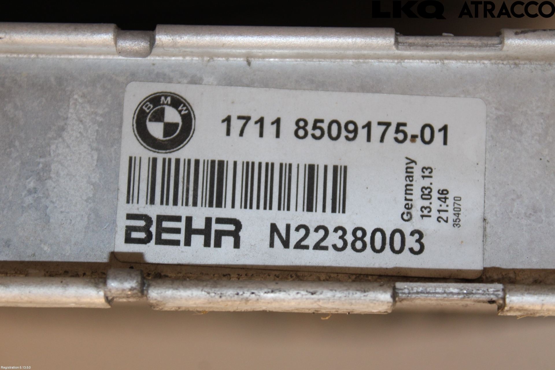 BMW 5 F10/F11/F18 09-17 Radiator Automat