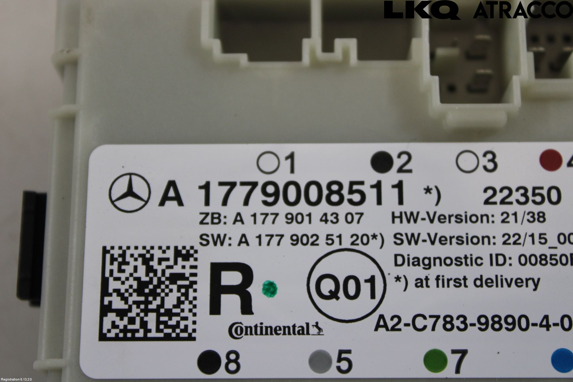Mercedes-Benz MB EQA (H243) 21- Styreenhet Dør