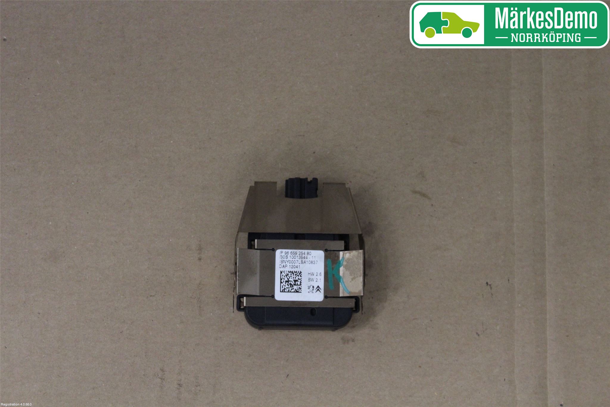 Peugeot 508 11-18 Sensor Regnsensor