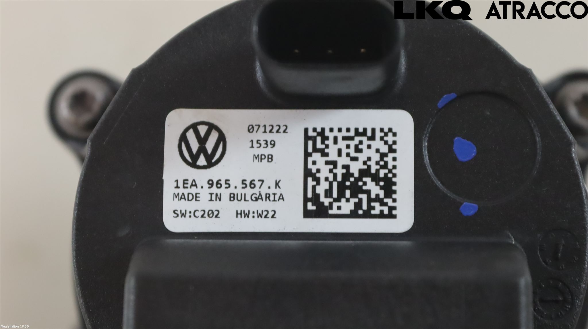 Volkswagen VW ID.4 21- Varme Sirkulasjonspumpe