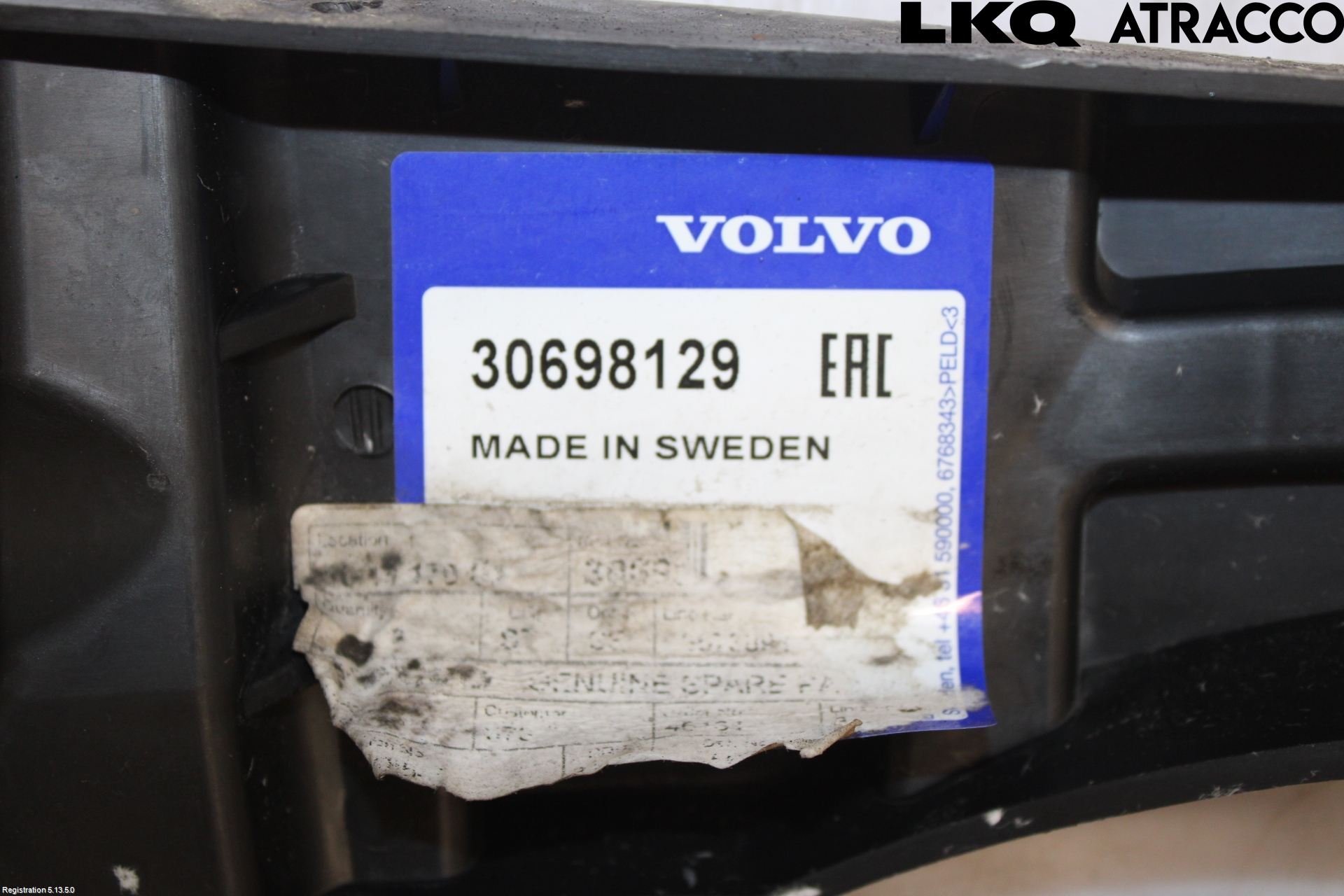 Volvo XC90 07-14 Støtfangerfeste Foran Høyre