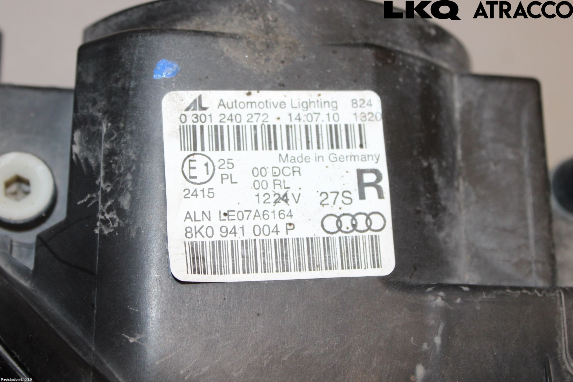 Audi A4 ALLROAD 09-16 Frontlykt Høyre