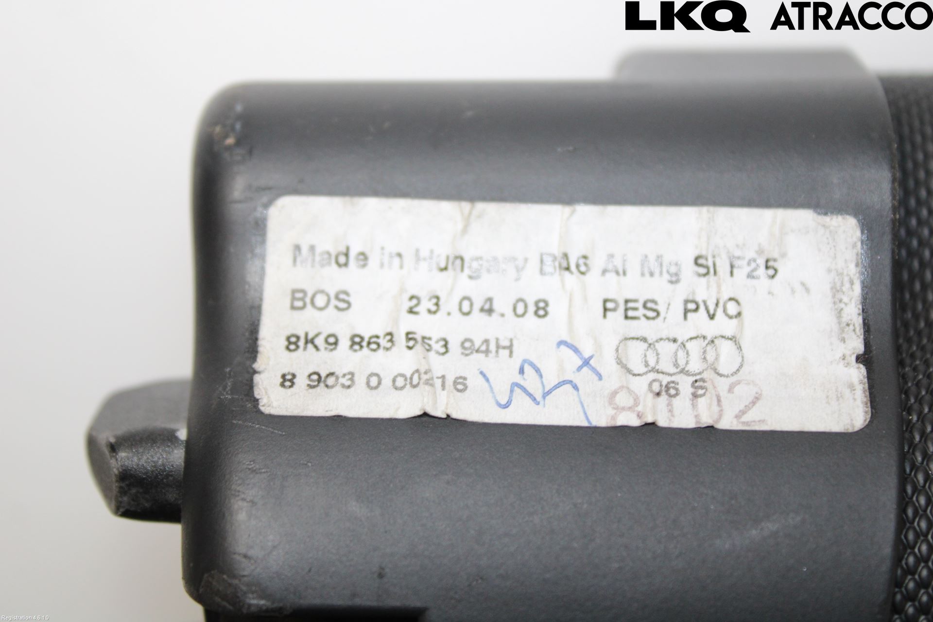 Audi A4/S4 08-11 Innr Innsyn Beskytelse Stv