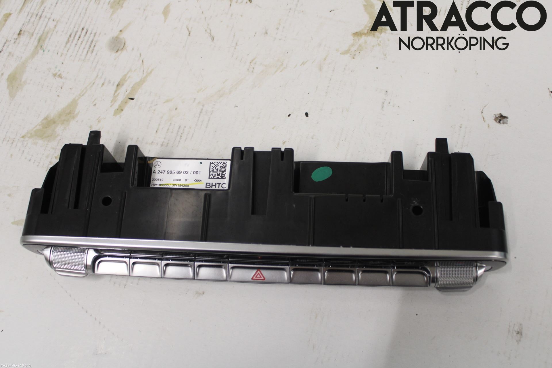 Mercedes-Benz MB GLB-KLASS (X247) 19- Varmeapparat Panel(Regulering)
