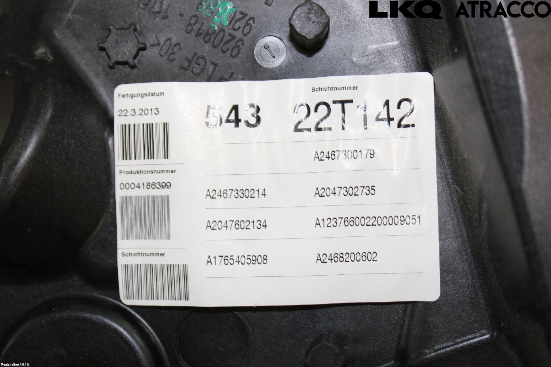 Mercedes-Benz MB B-KLASS (W246/W242) 12-19 Vindusheis El Komp