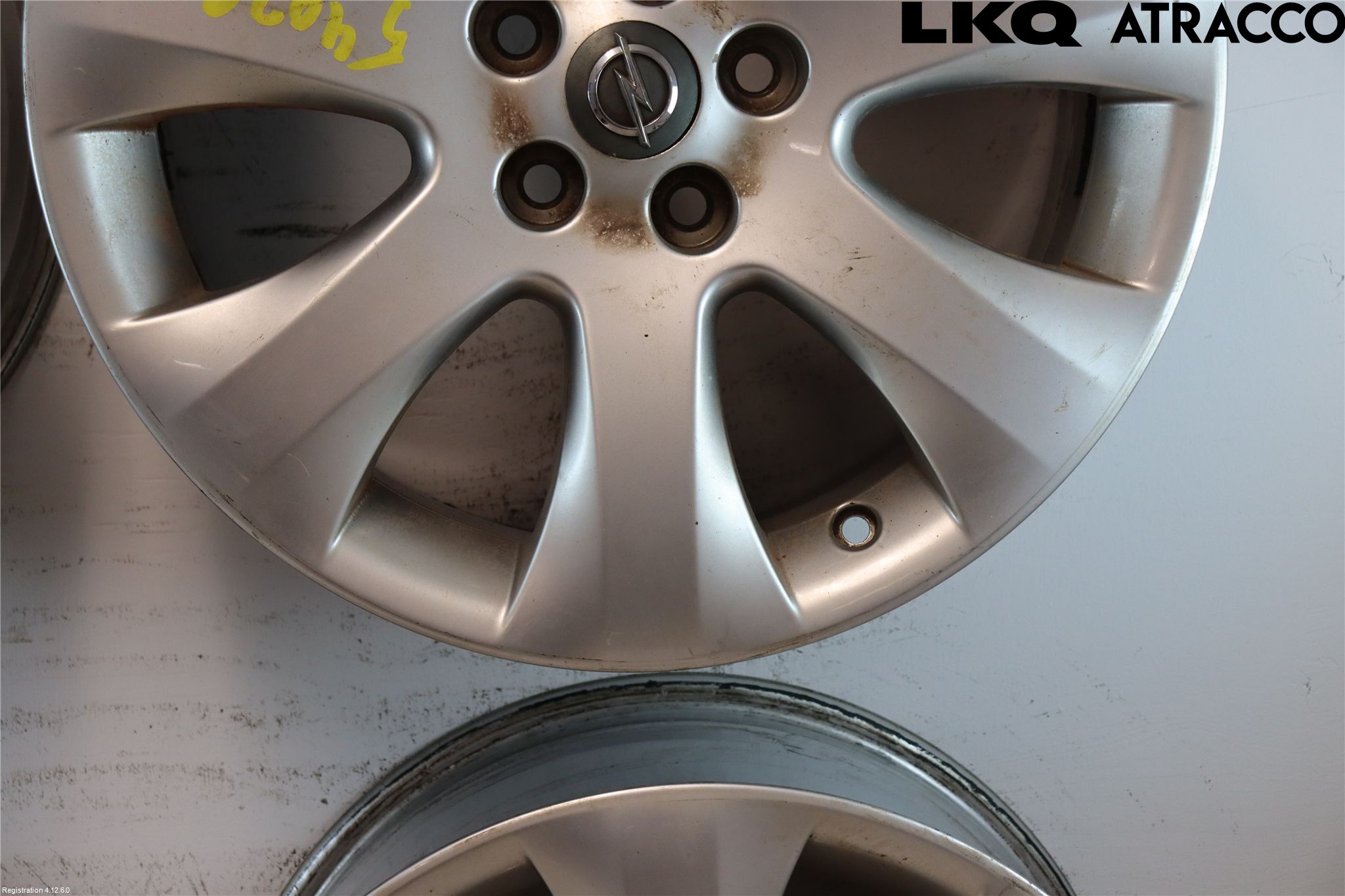 Opel ASTRA J 10-15 Felg Aluminium Sett 4Stk