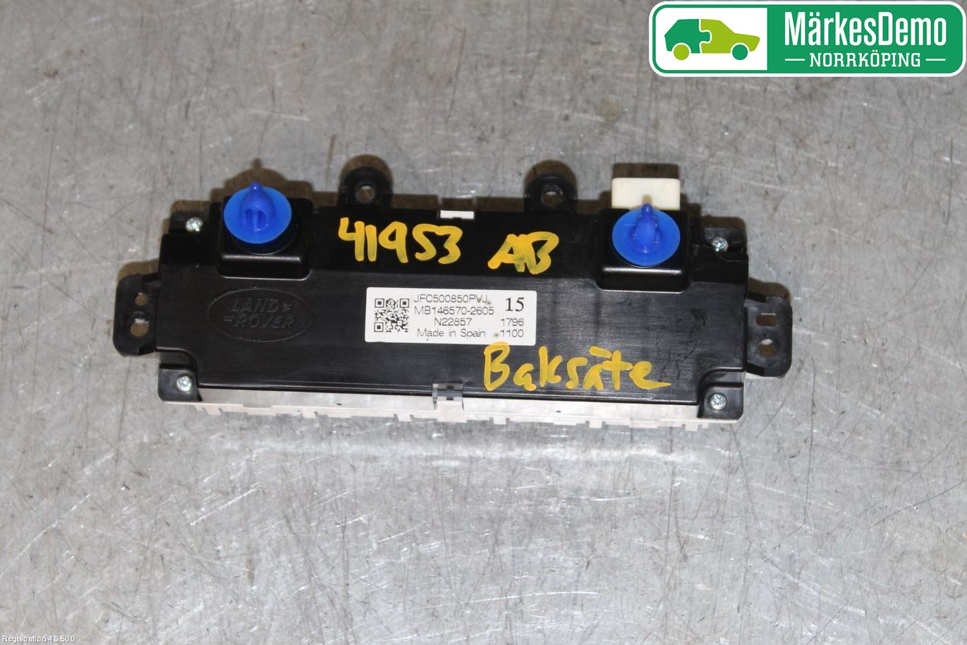 Landrover LAND ROVER DISCOVERY 4 10-16 Varmeapparat Panel(Regulering)