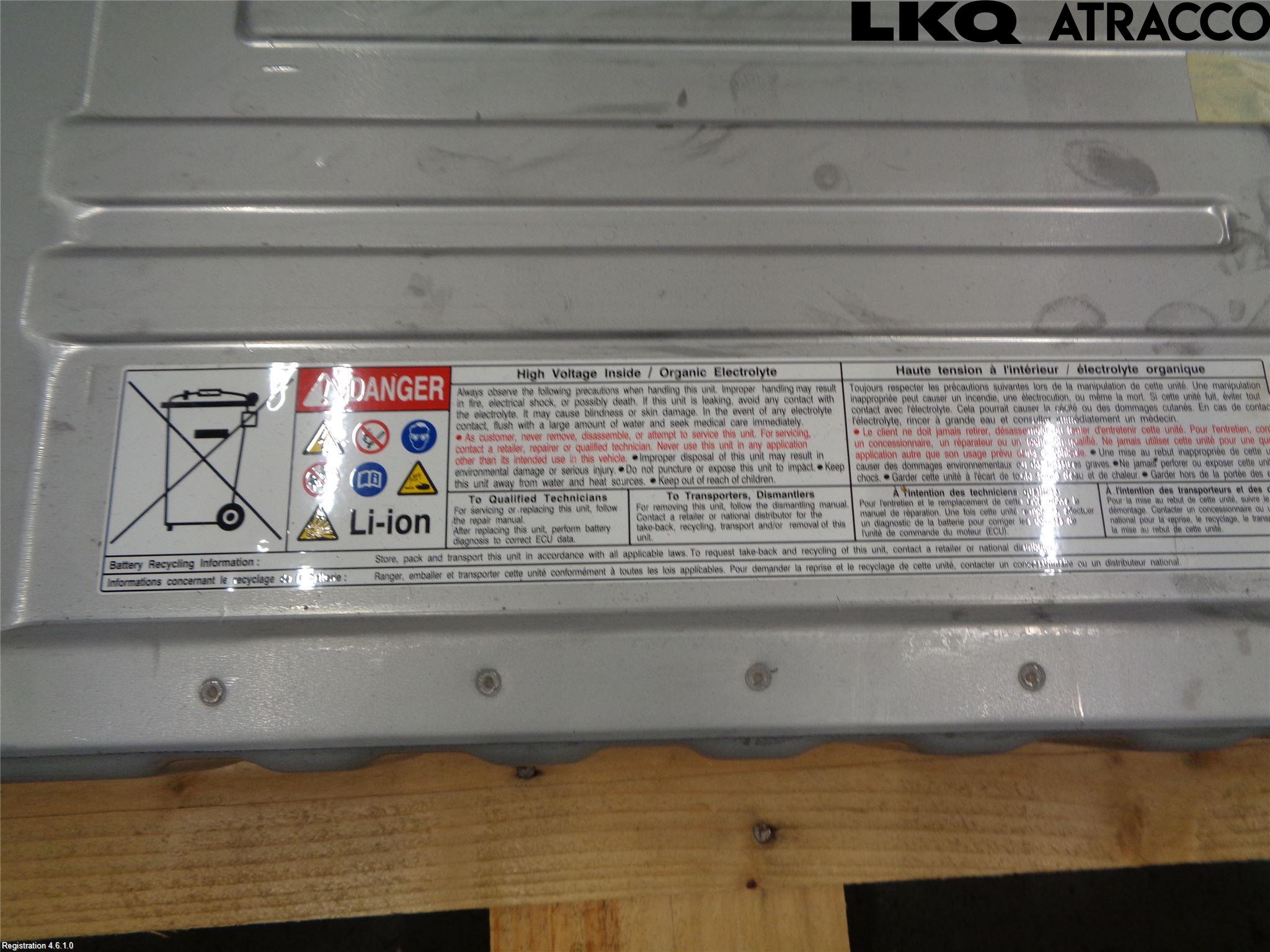 Toyota YARIS XP21 20- Hybrid Batteri