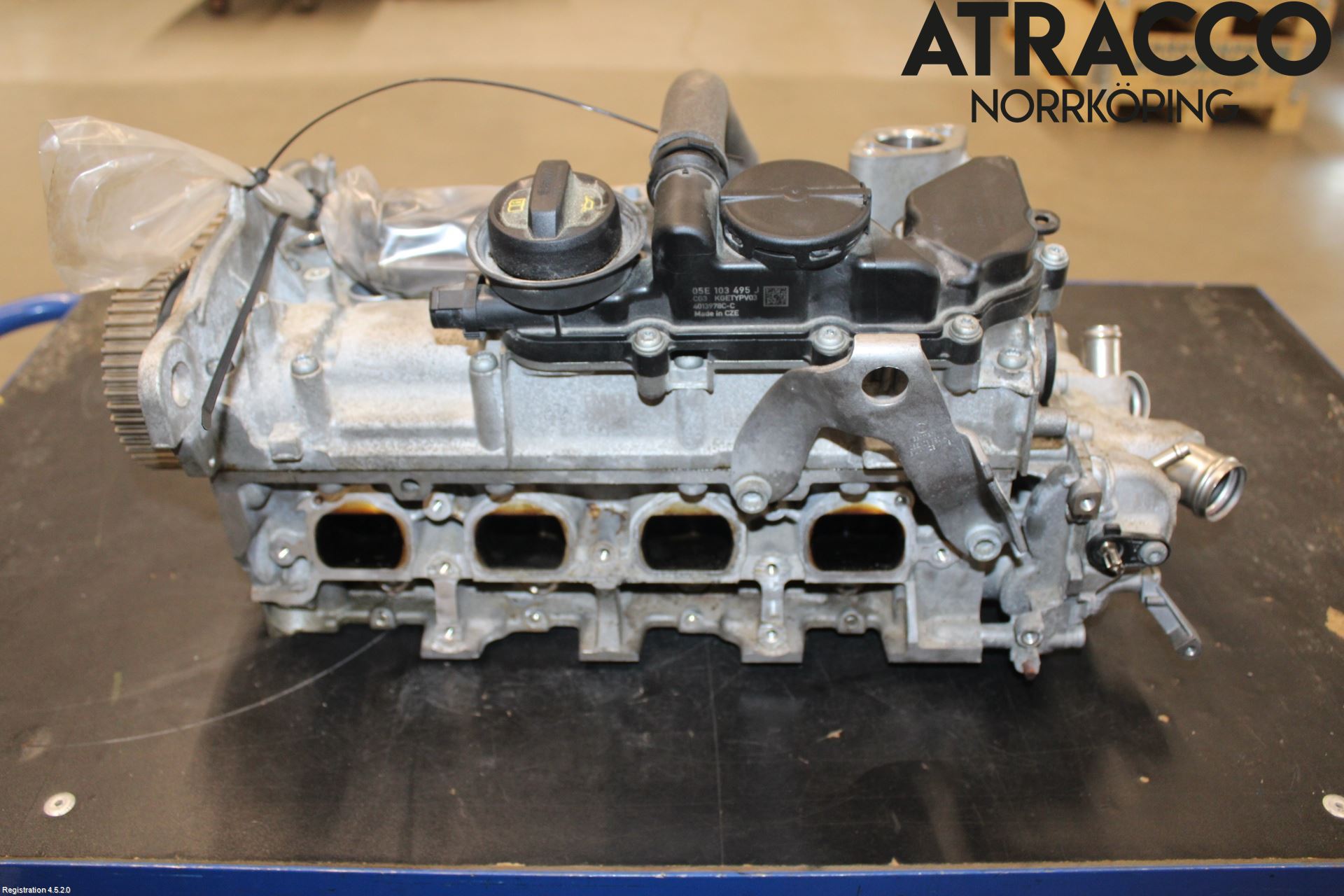 Volkswagen VW GOLF / E-GOLF VII 13-20 Topplokk Bensin