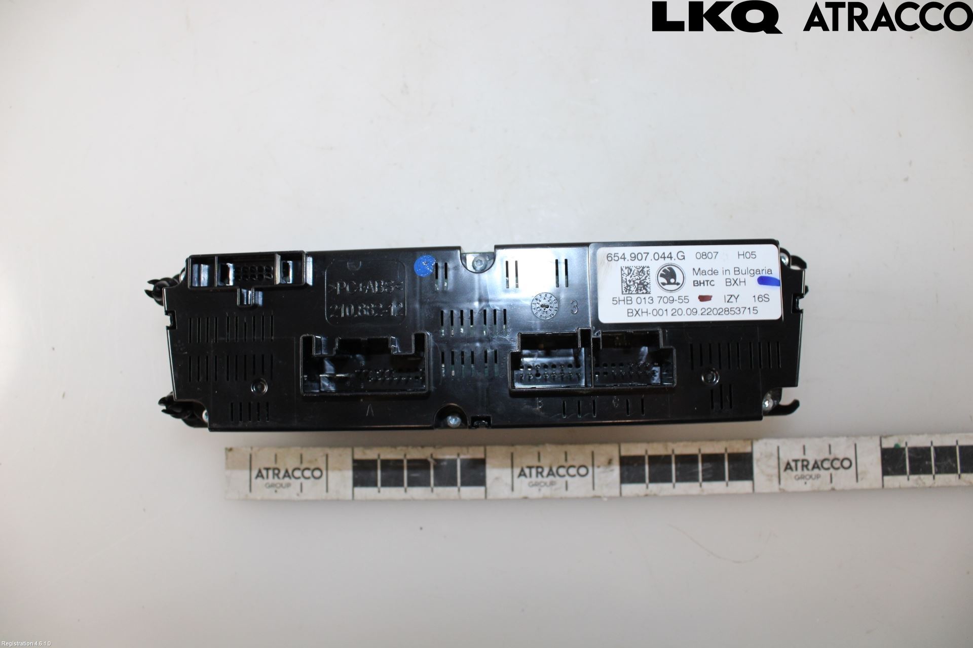Skoda KAMIQ 20- Varmeapparat Panel(Regulering)