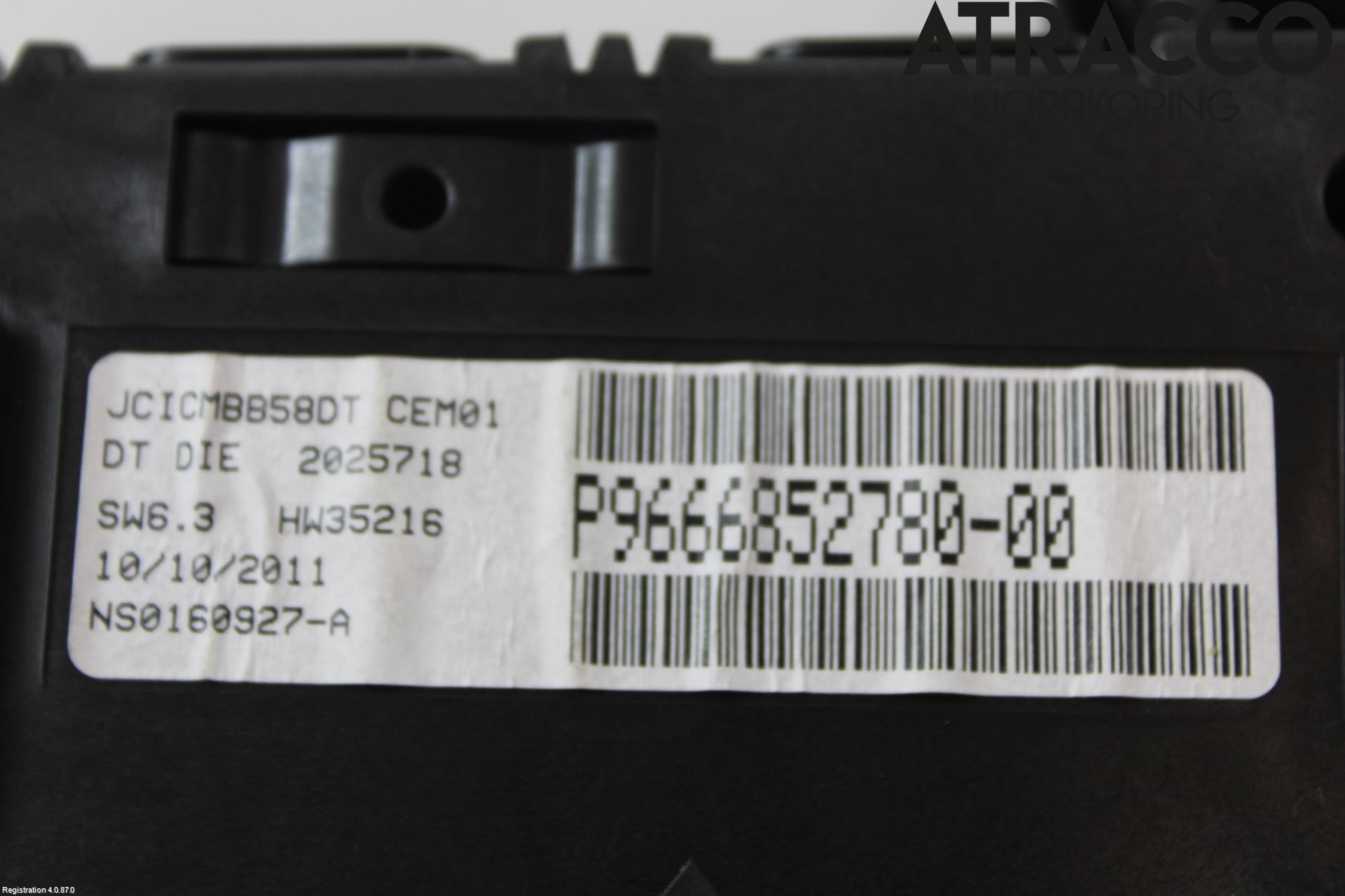 Citroen C4 PICASSO 06-13 Instr Kombinert