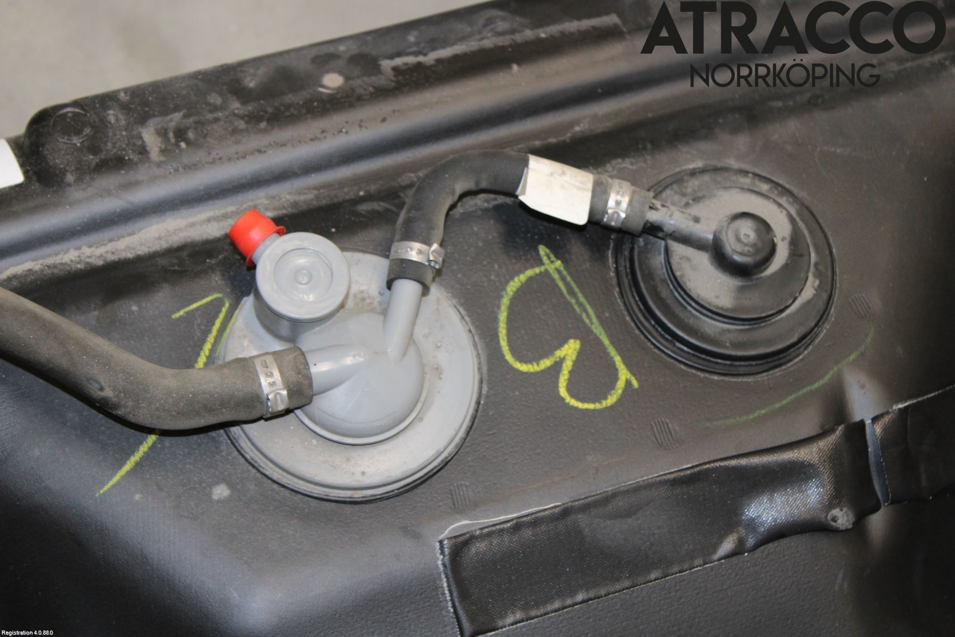 Jaguar XF 08-15 Drivstofftank Diesel