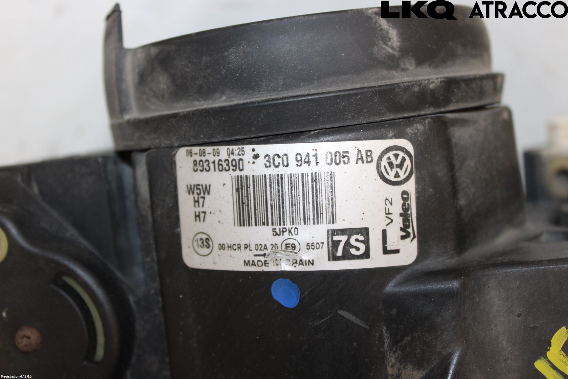 Volkswagen VW PASSAT 05-11 Frontlykt Venstre