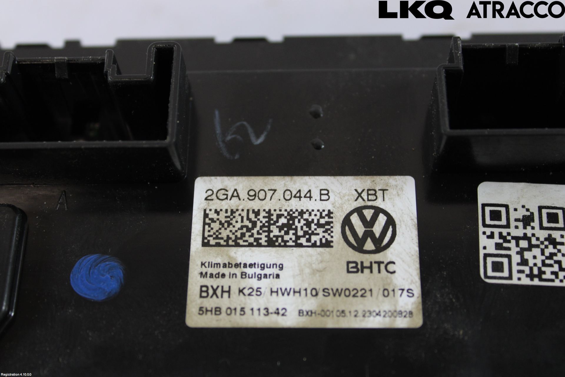 Volkswagen VW T-ROC 18- Varmeapparat Panel(Regulering)