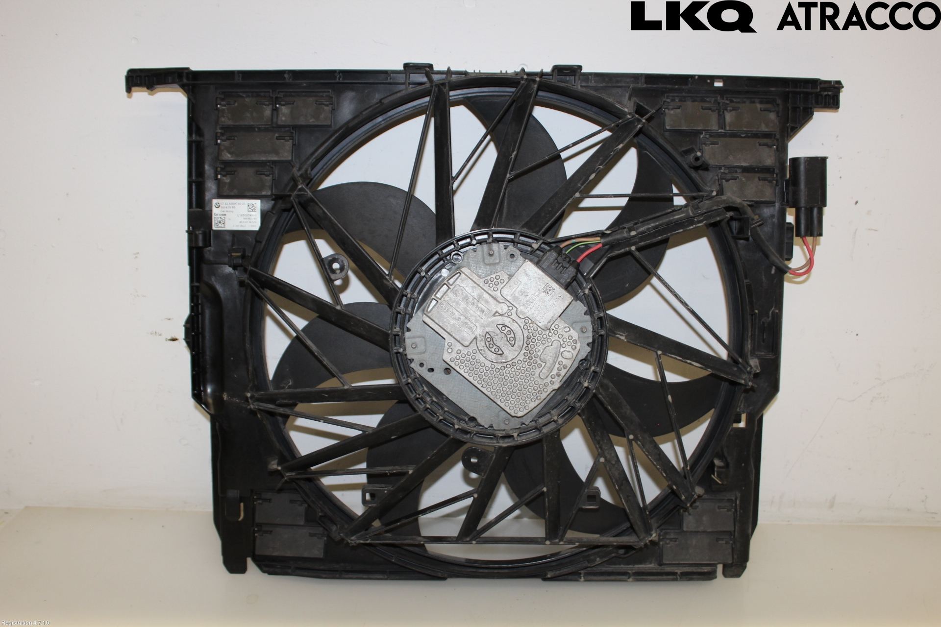 BMW 5 F10/F11/F18 09-17 Kjølevifte Elektrisk