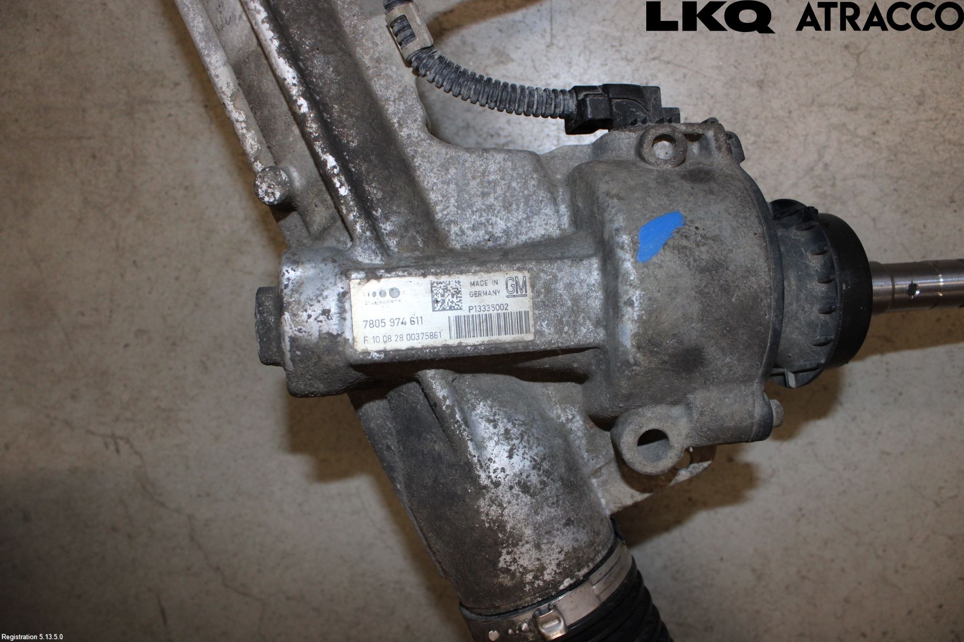 Opel ASTRA J 10-15 Servo Snekke - Tannstang