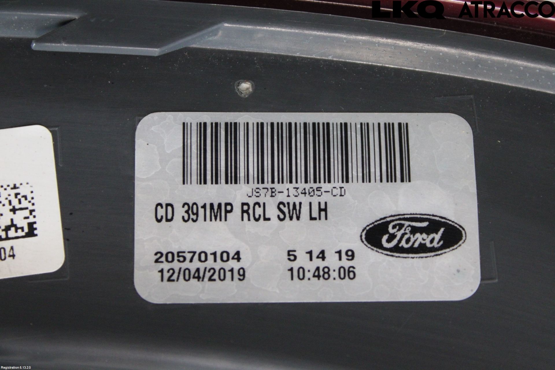 Ford MONDEO 15-22 Baklykt Venstre