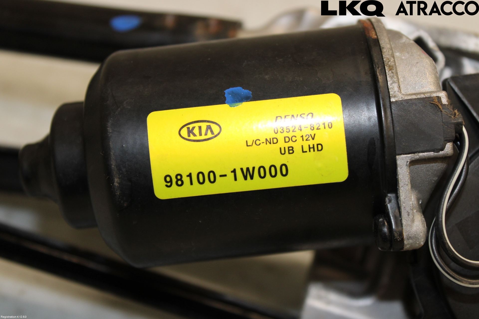 Kia RIO 12-16 Viskeroverføring Frontrute
