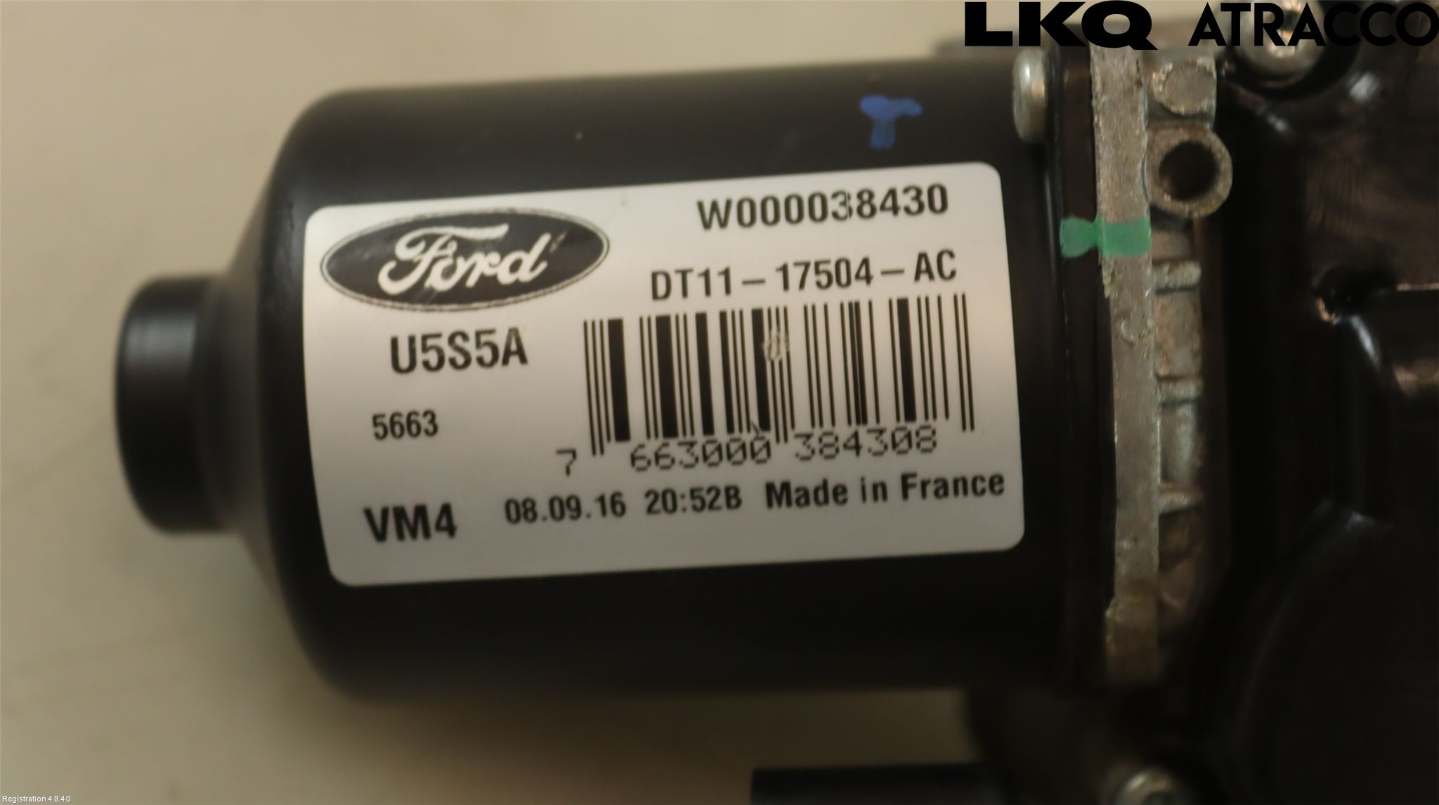 Ford TRANSIT SKÅP/BUSS 14-22 Viskermotor Frontrute