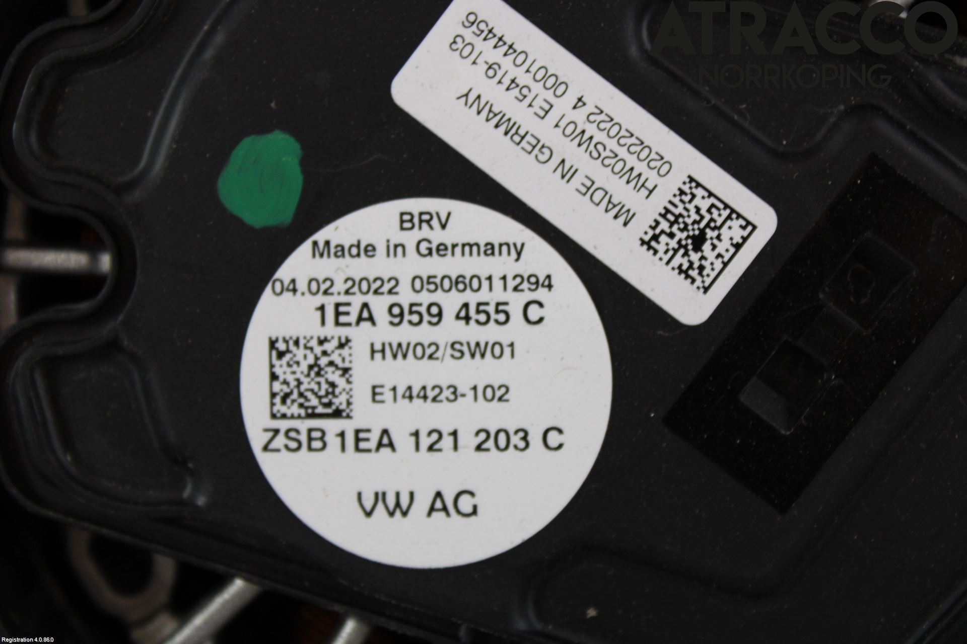 Volkswagen VW ID.4 21- Kjølevifte Elektrisk